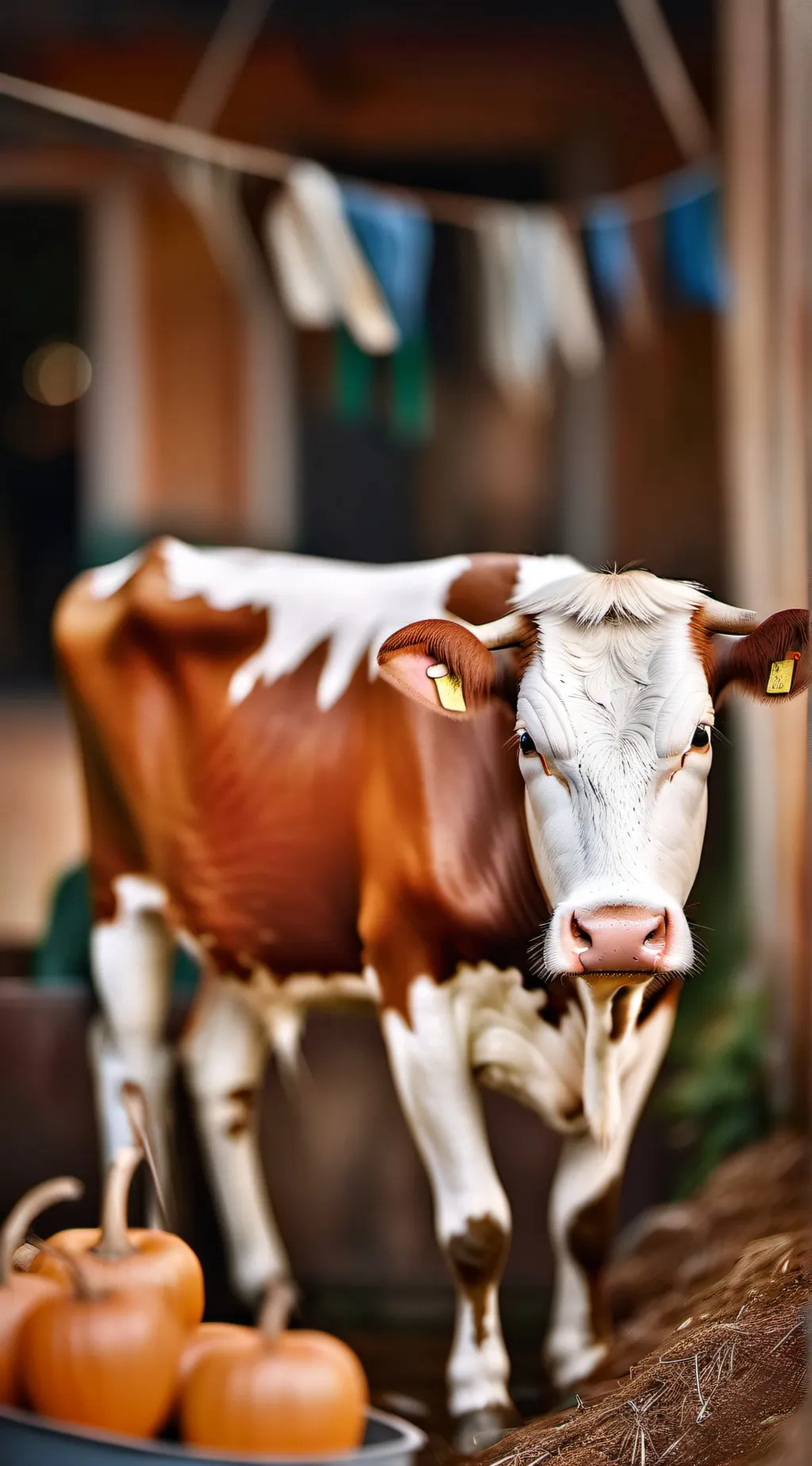 ai character: Farm background