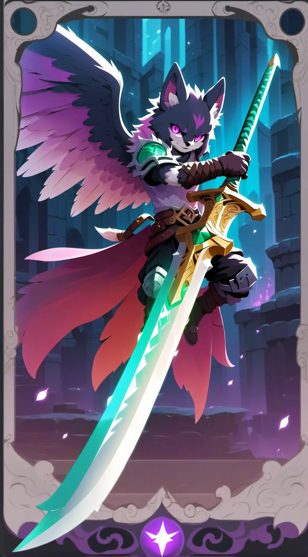 ai character: Nicharain background