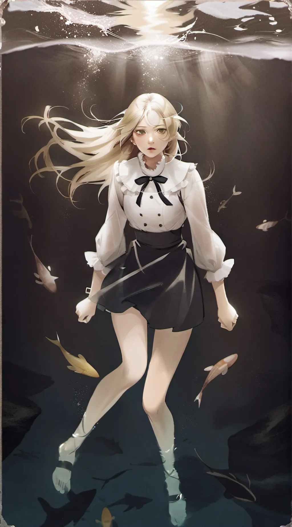 ai character: Villains X Heroics background