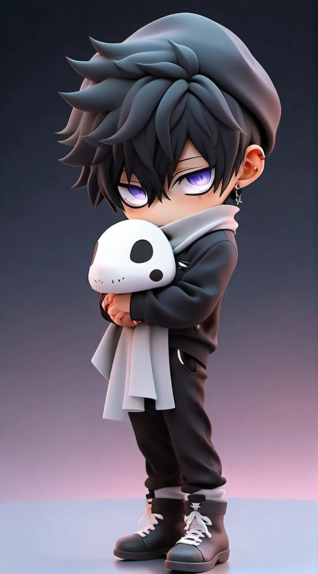 ai character: dabi baby background