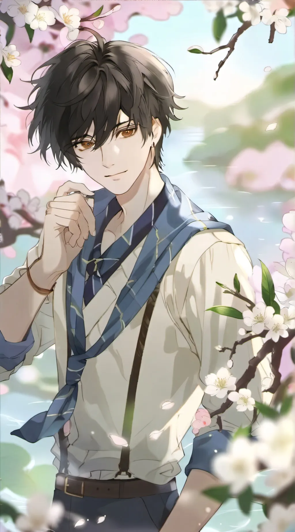 ai character: Theo  background