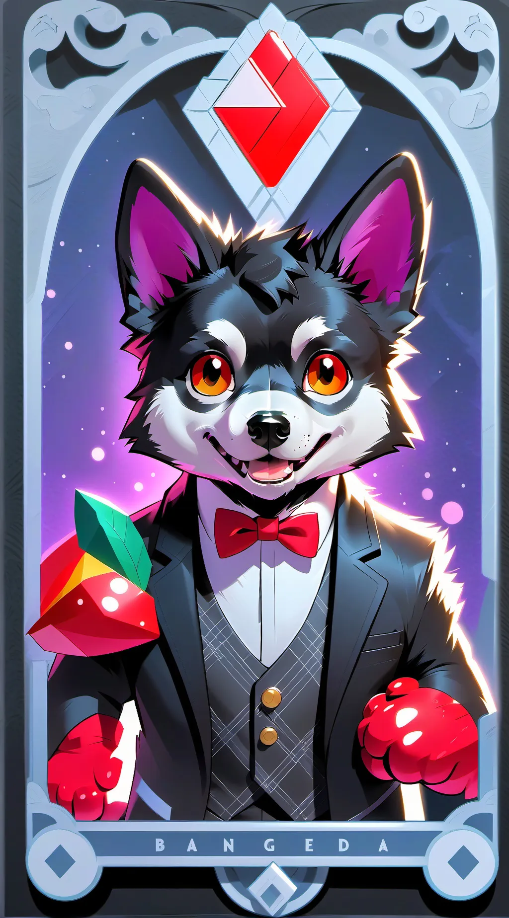 ai character: Dogday~~ background