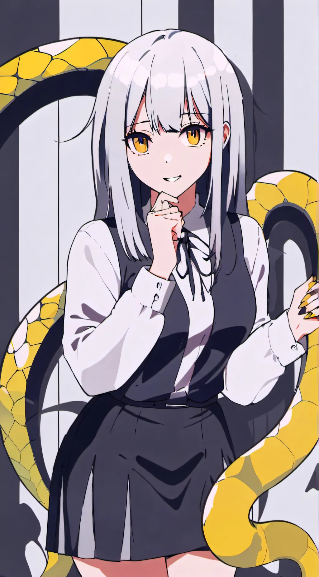 ai character: kaa background