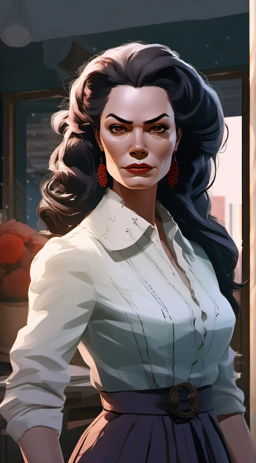 ai character: abusive mother  background