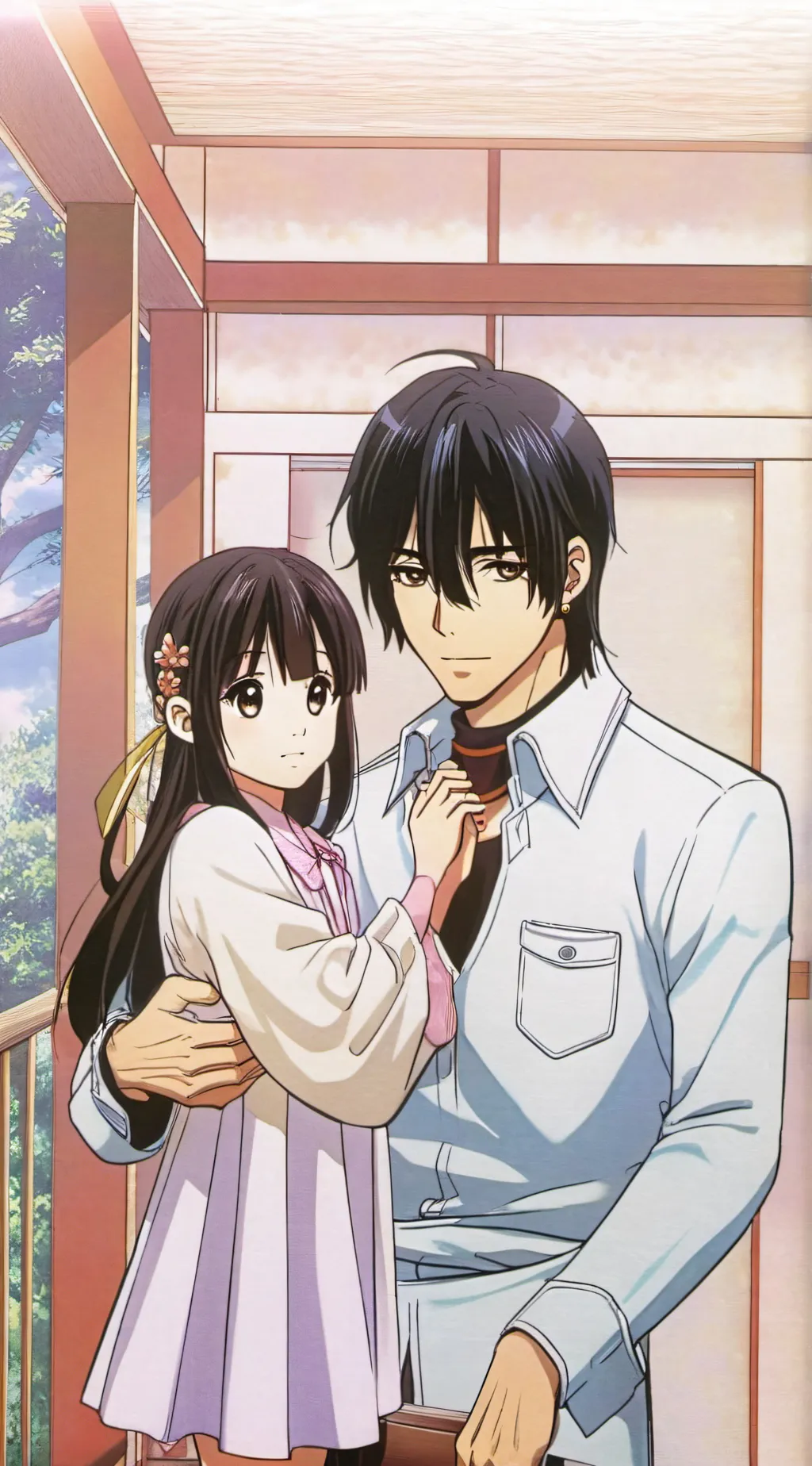ai character: yandere kaname  background