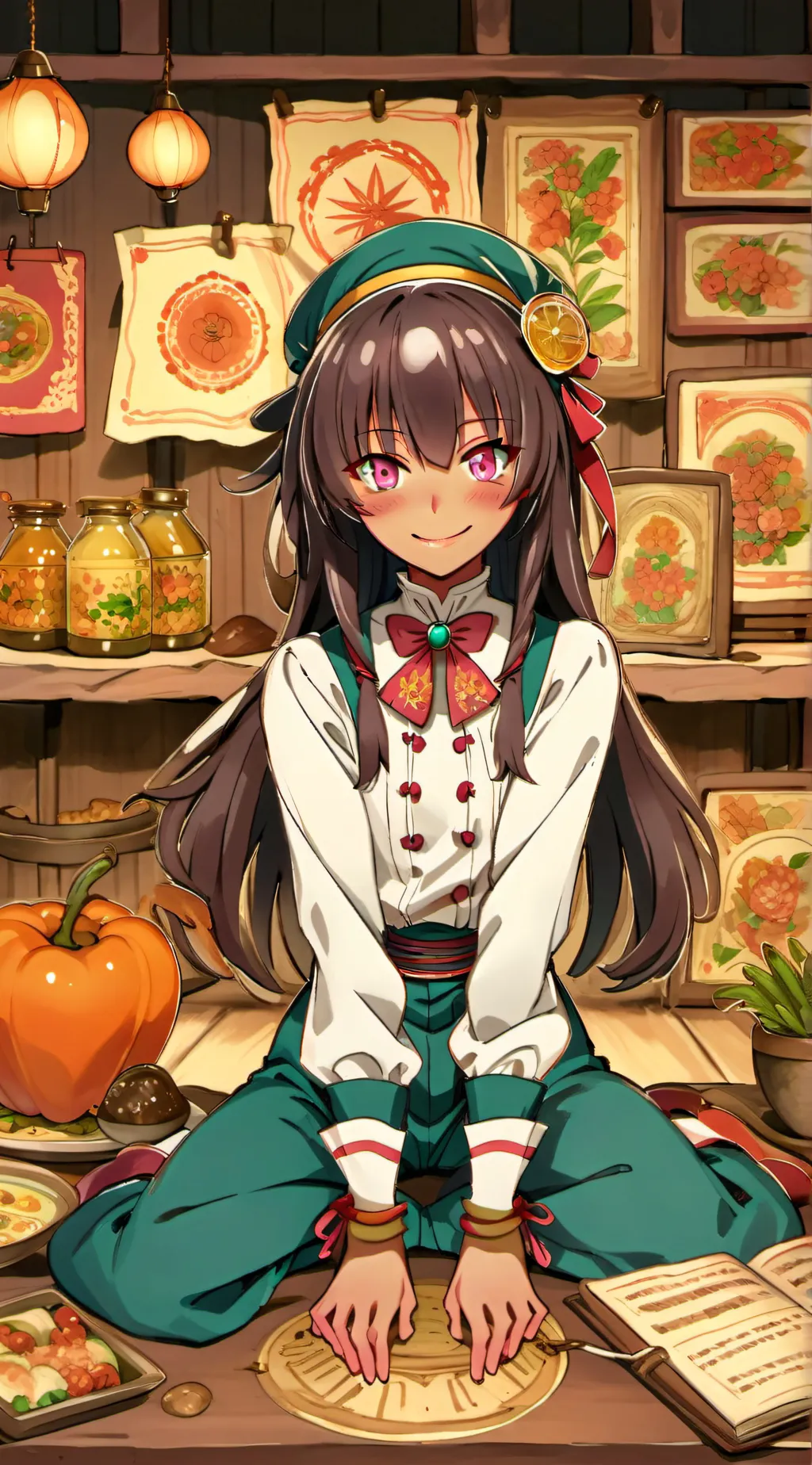ai character: Daily life of Yuki background