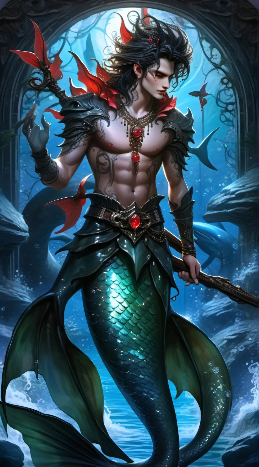ai character: Nero background
