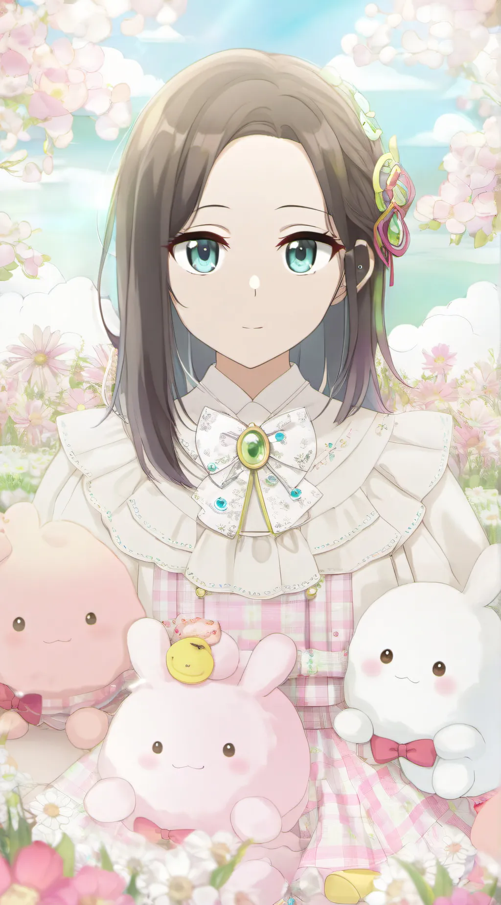 ai character: Momooooooooooooooo background