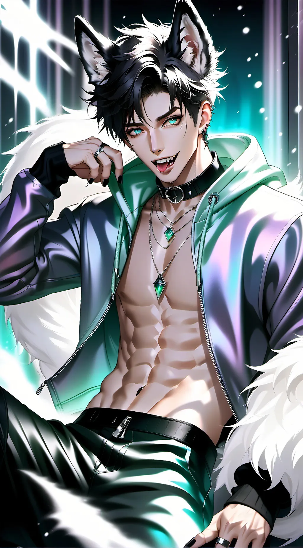 ai character: Caleb✌ background