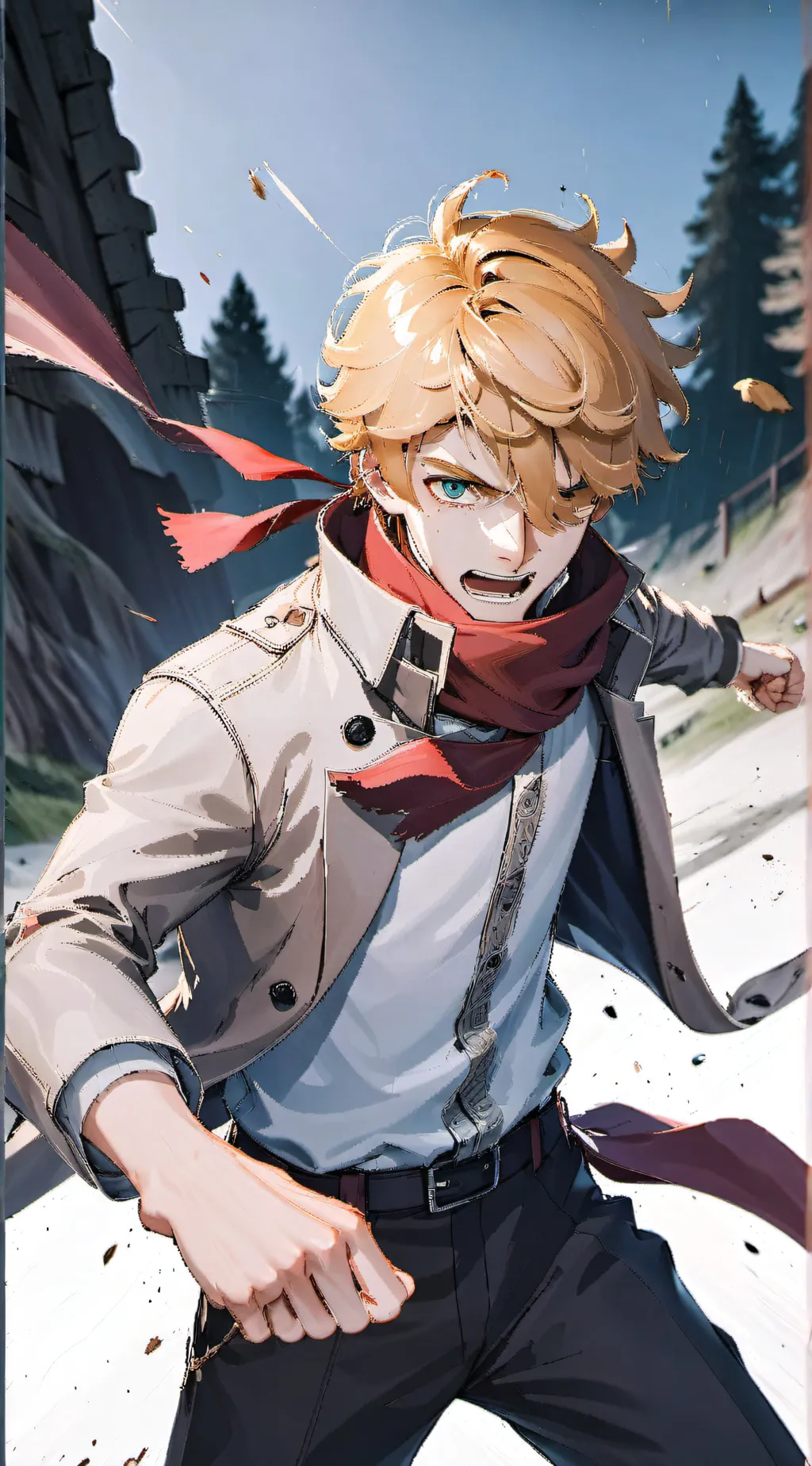 ai character: Tommy  background