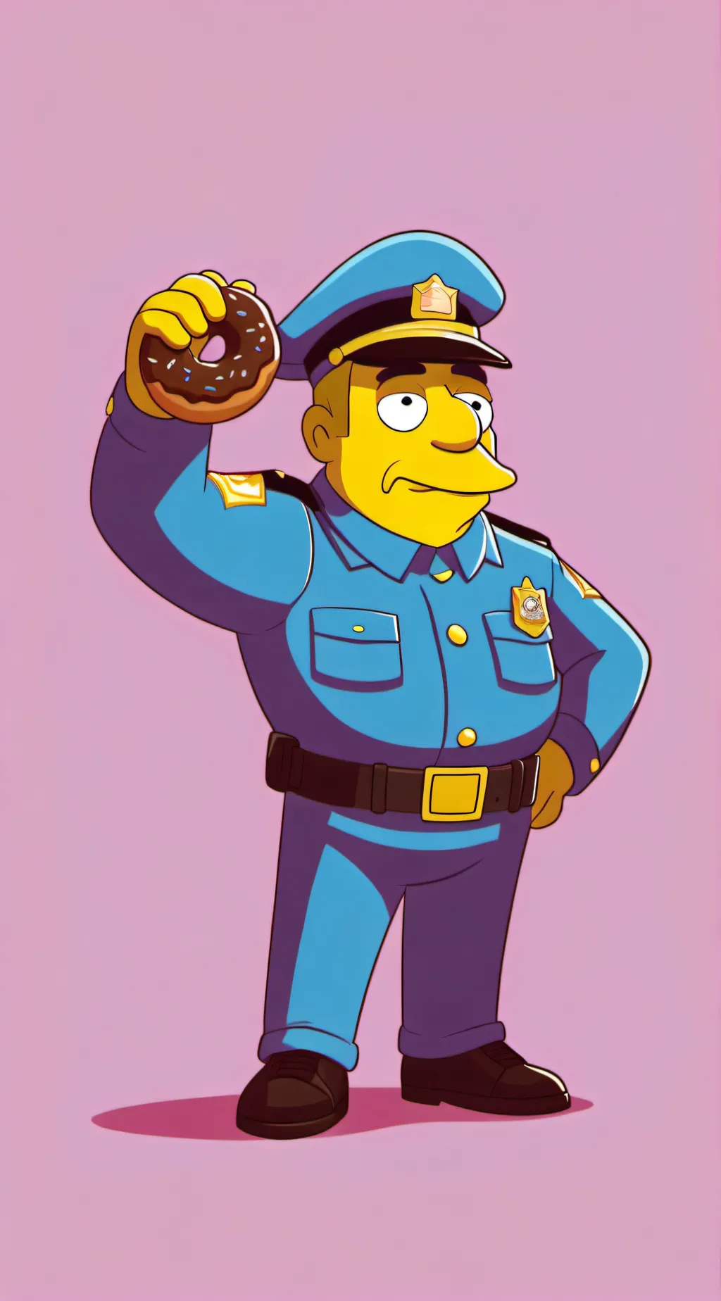 ai character: Chief Wiggum background
