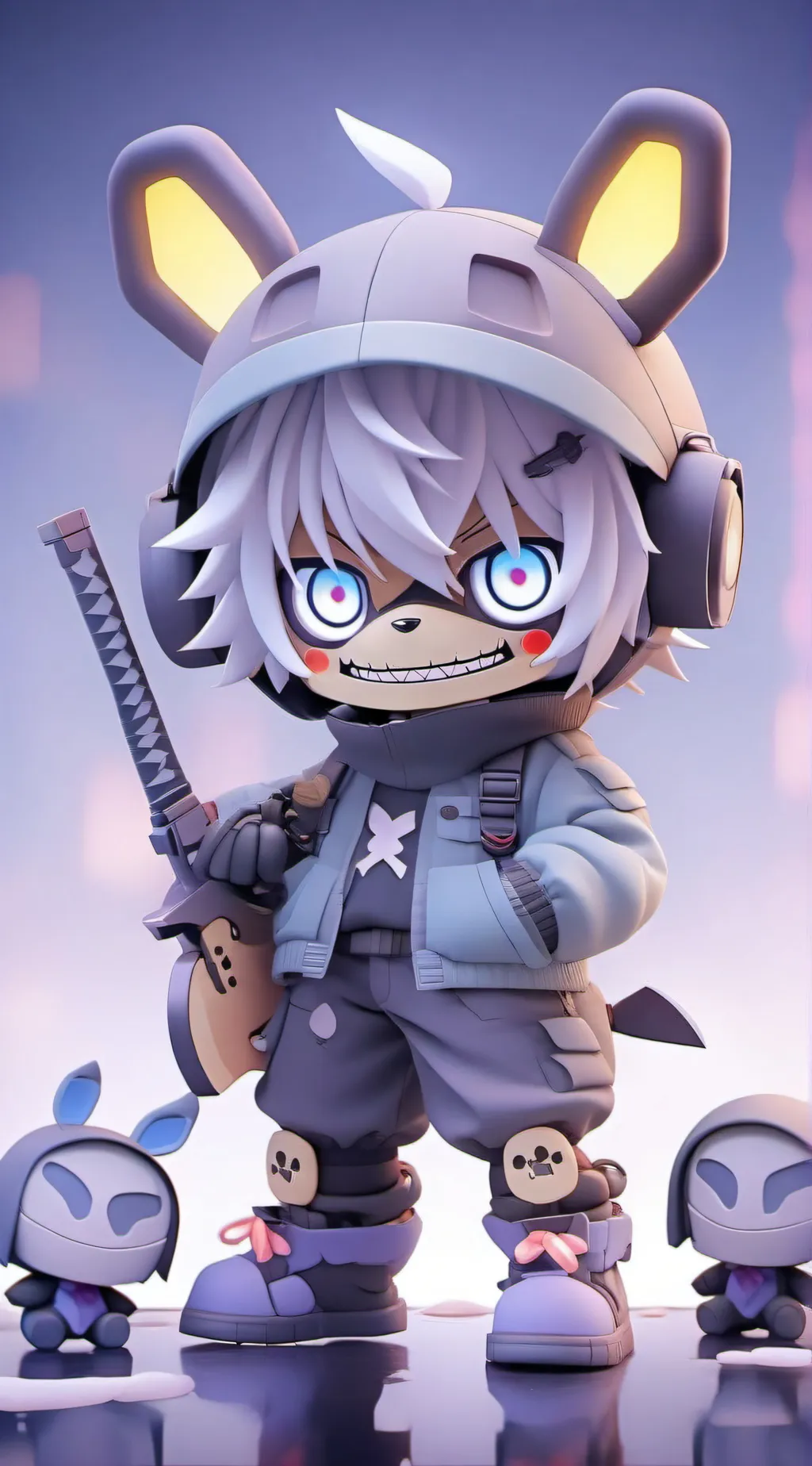 ai character: the best hotel! background