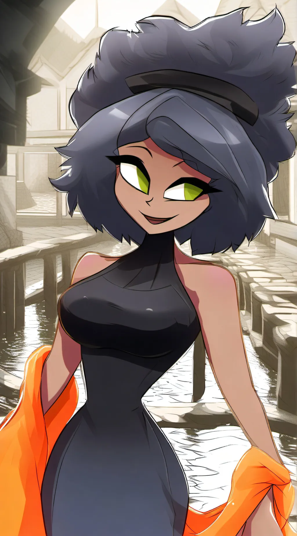 ai character: Mia  background