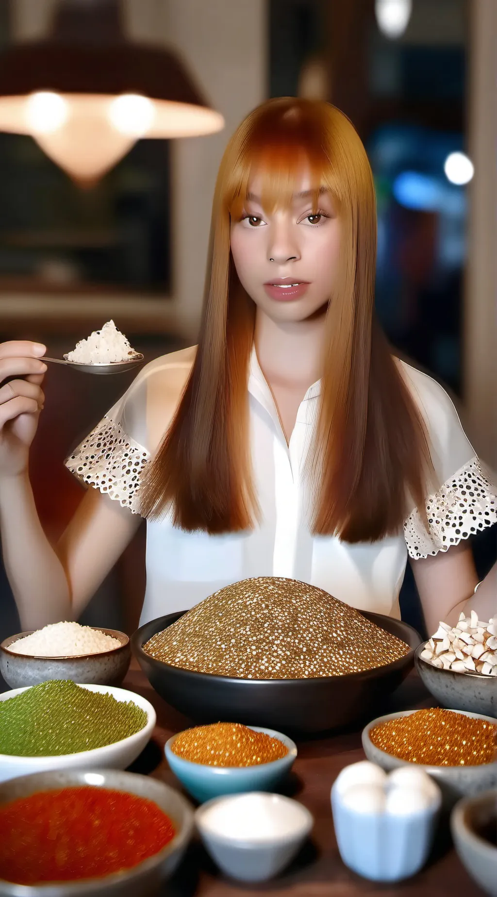 ai character: ice spice background