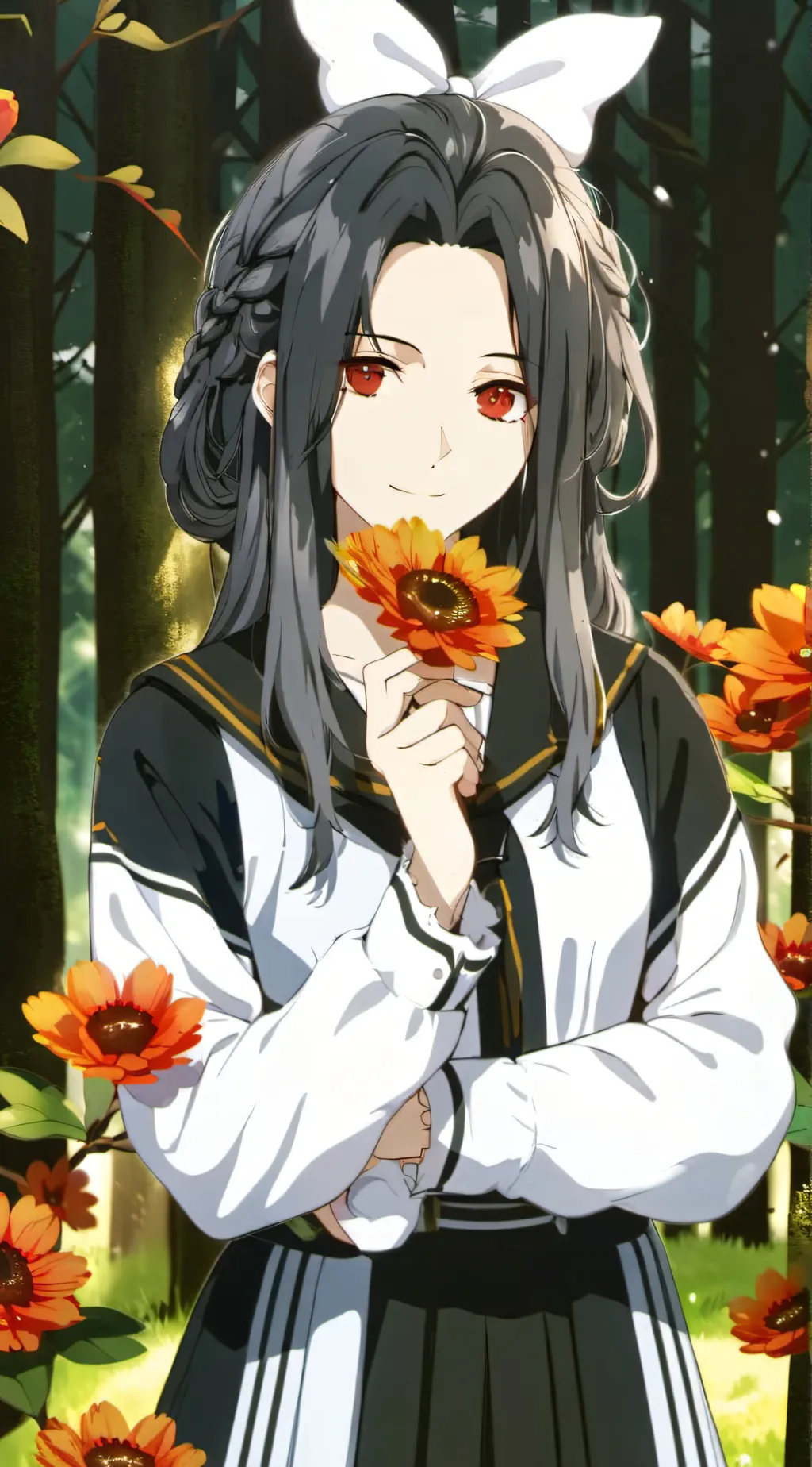 ai character: Aria background
