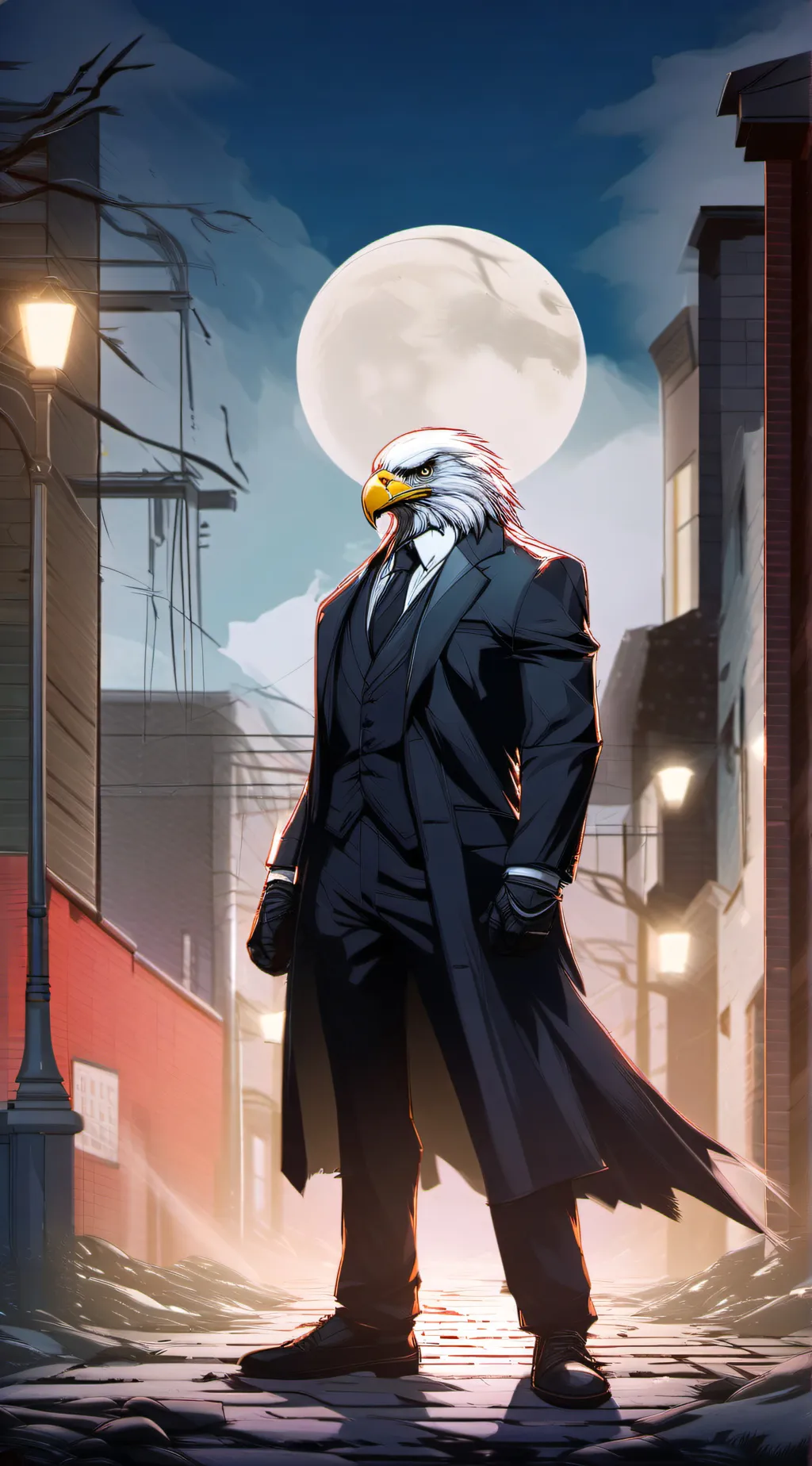ai character: Vaughn background