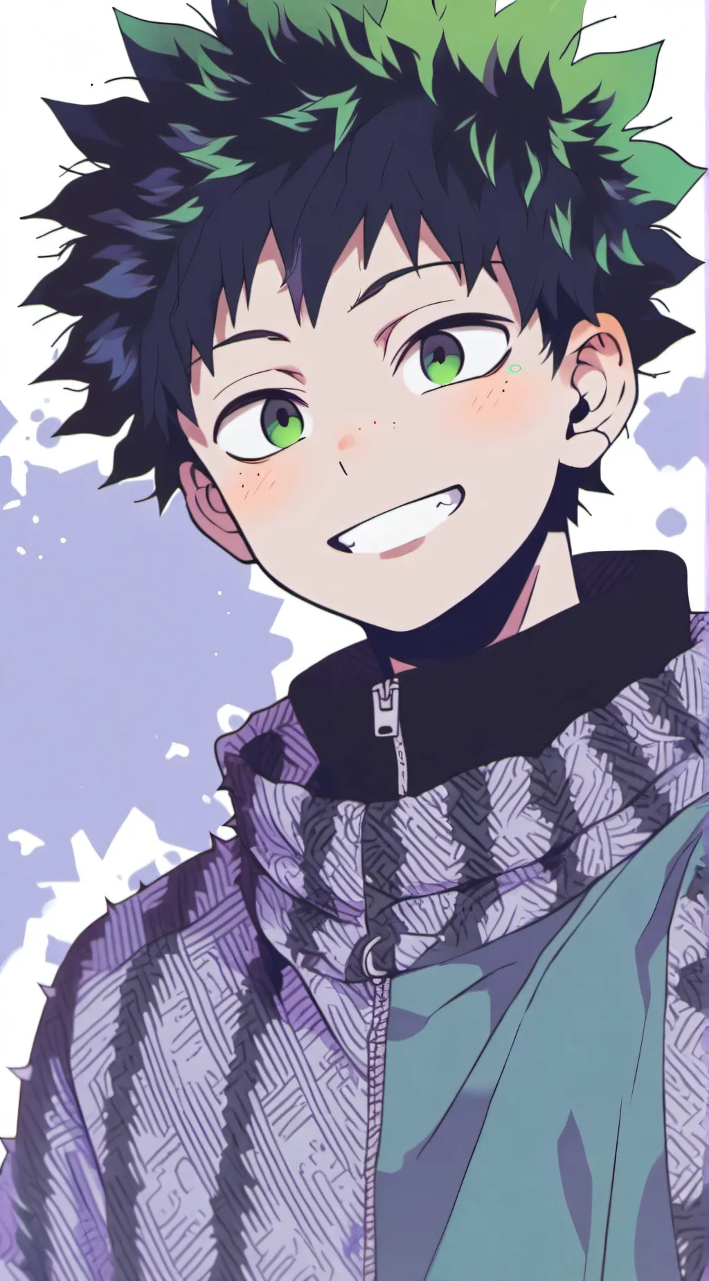 ai character: Deku background