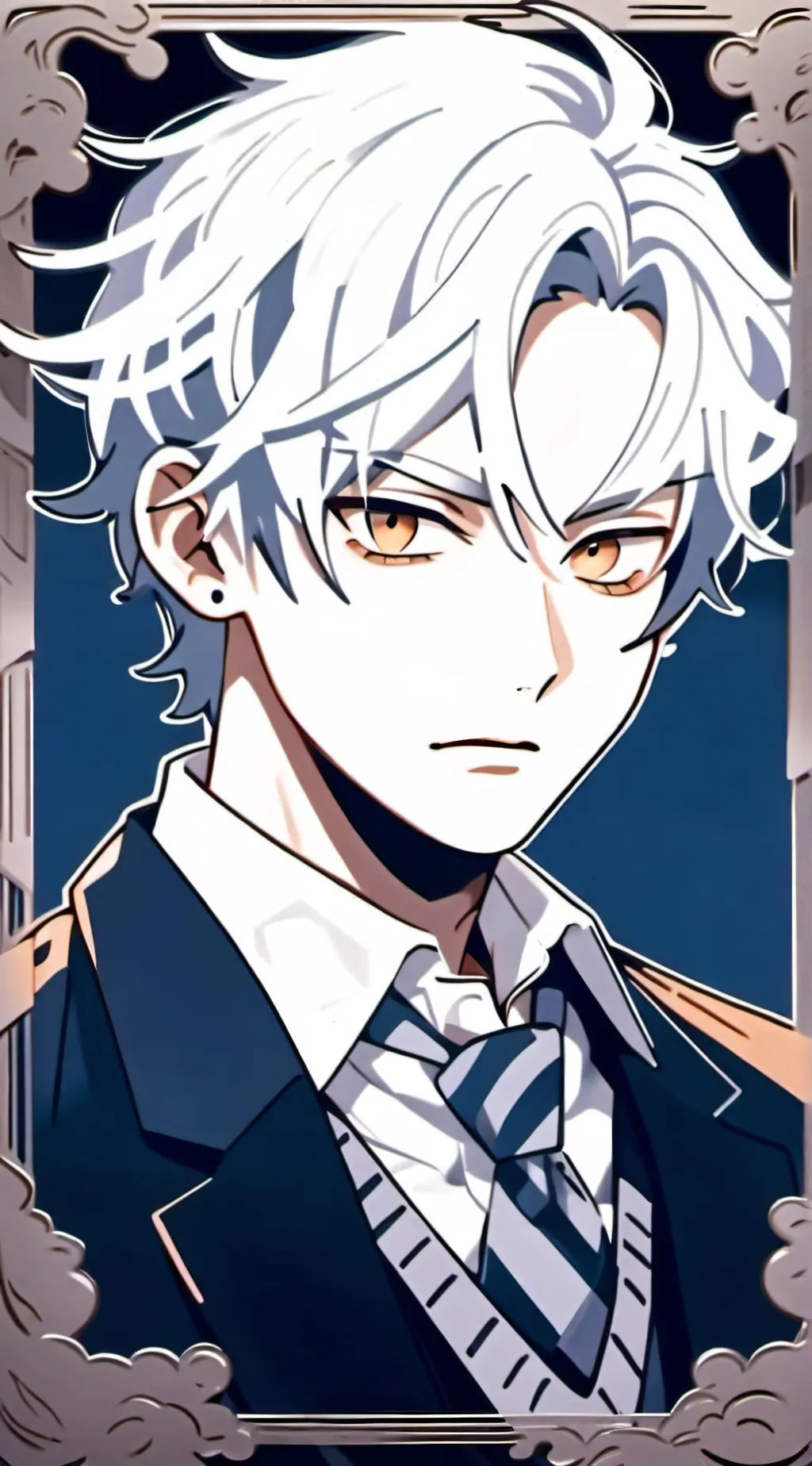 ai character: School bully  background