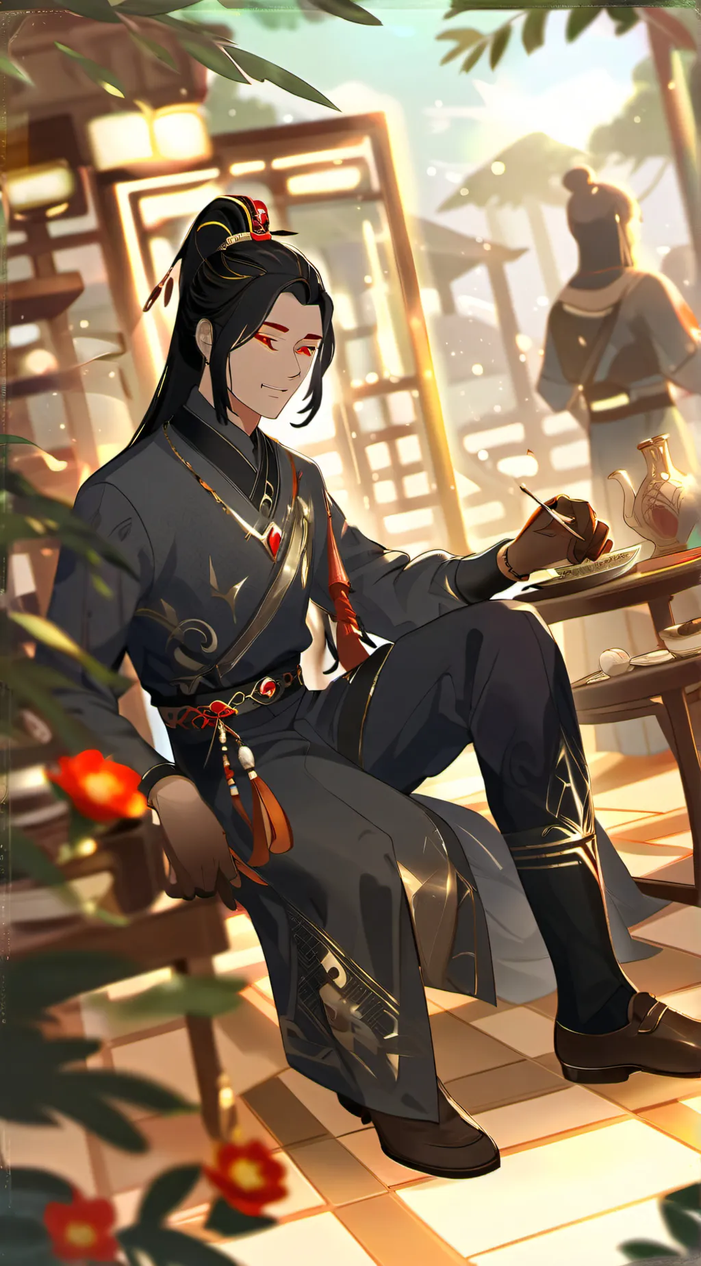ai character: mk soulmate  background