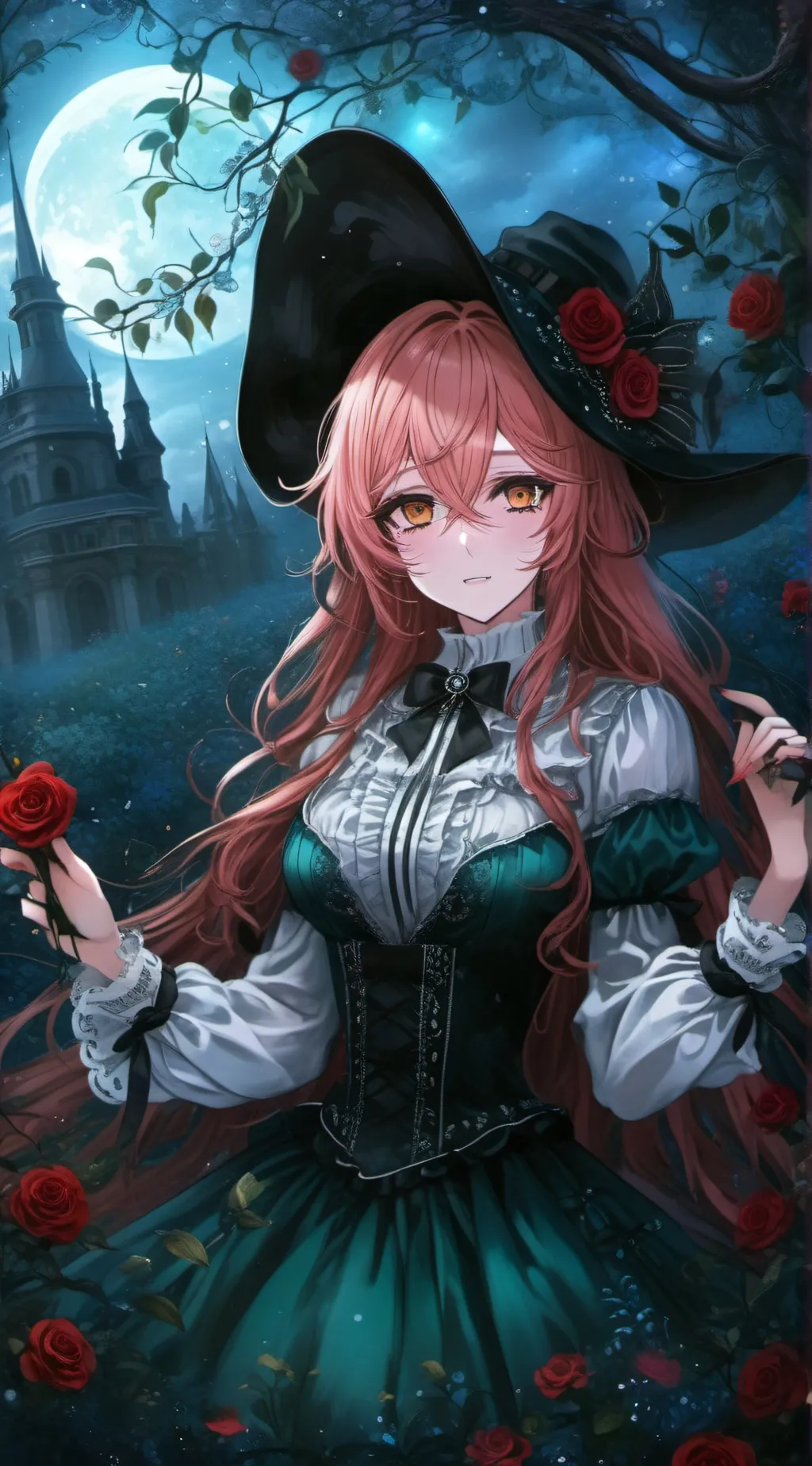 ai character: Aria background