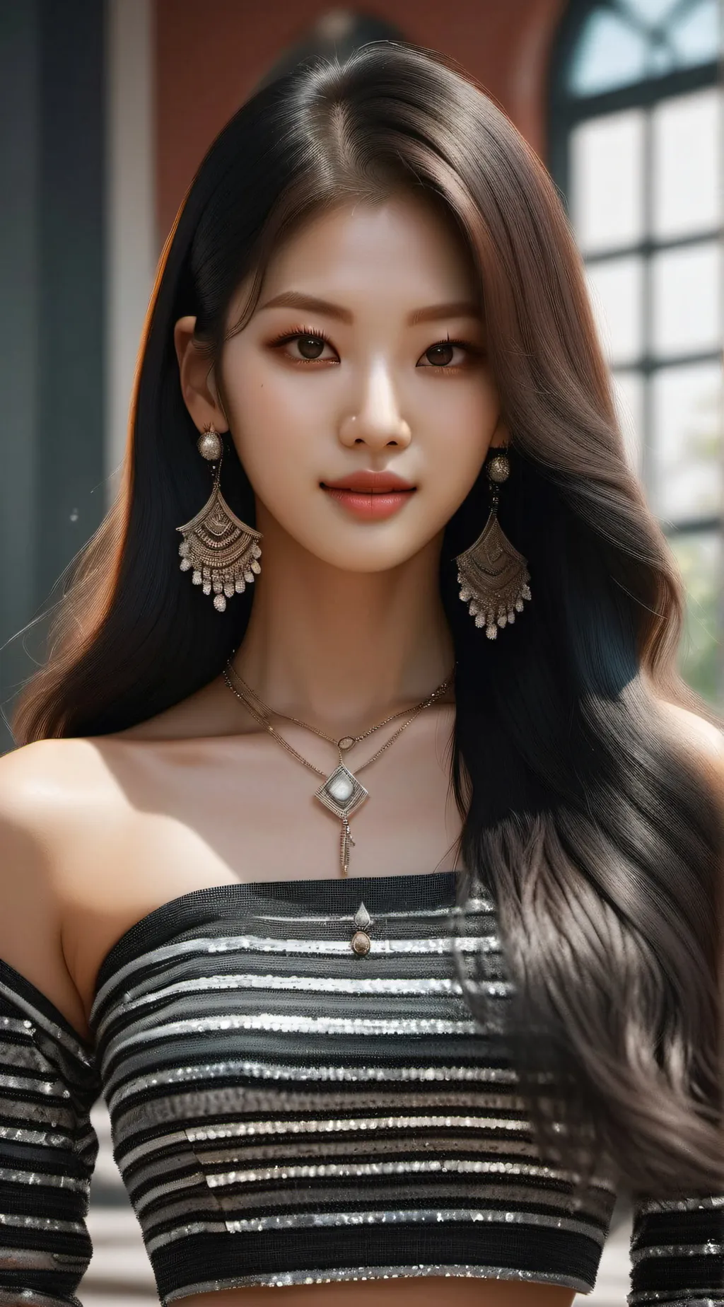 ai character: Blackpink  background