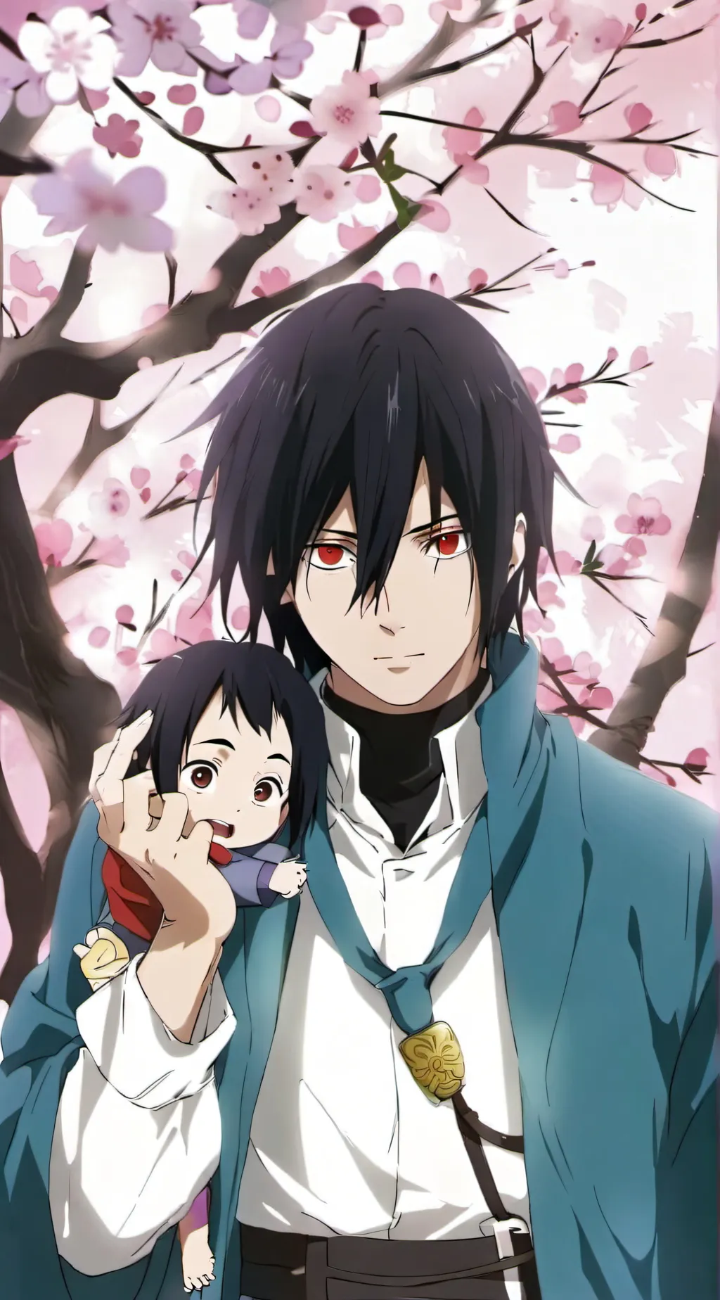 ai character: sasuke background