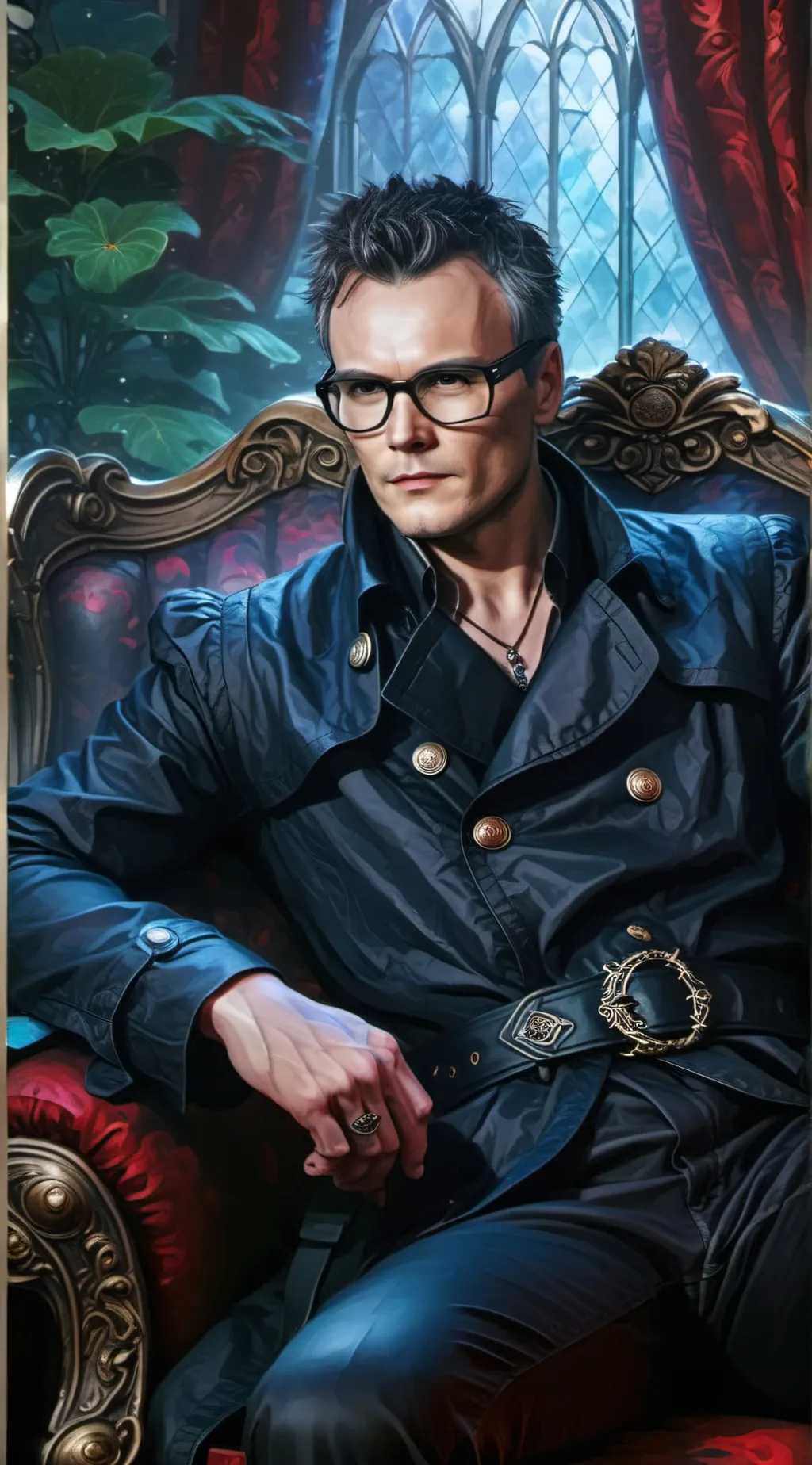 ai character: Nathan Wallace background