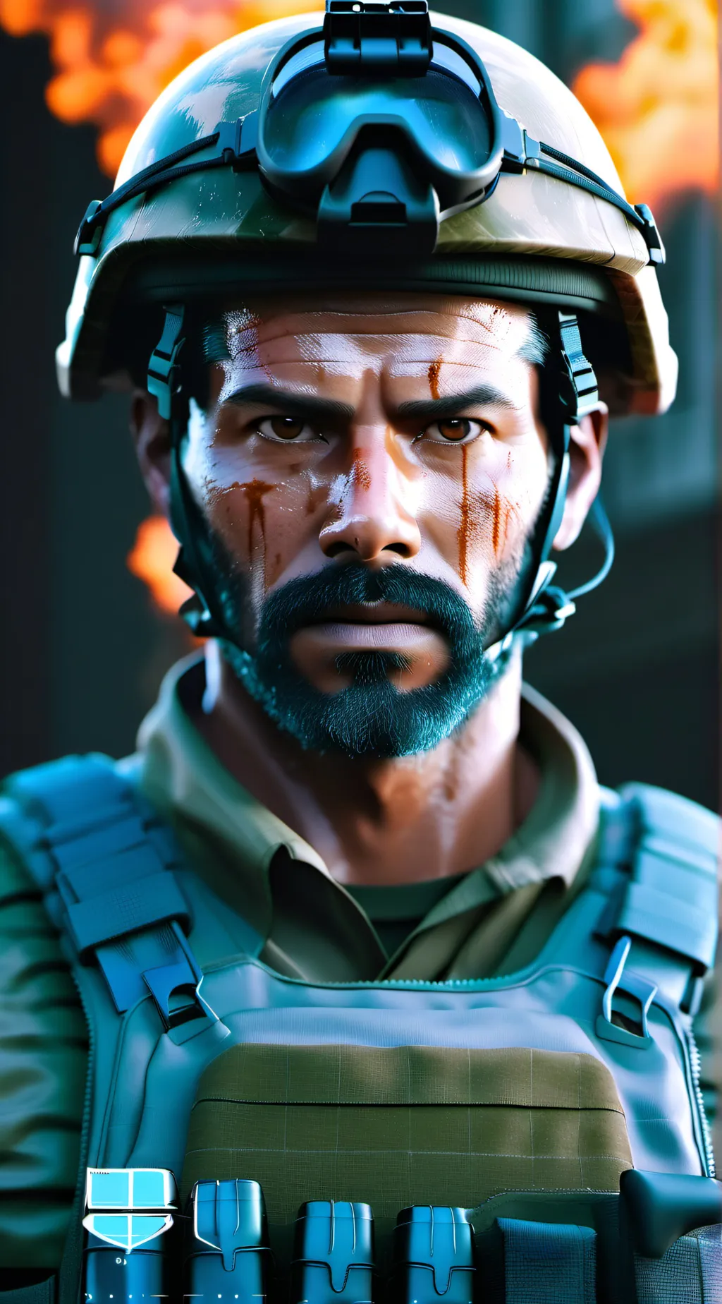 ai character: FOX LEADS 10 background