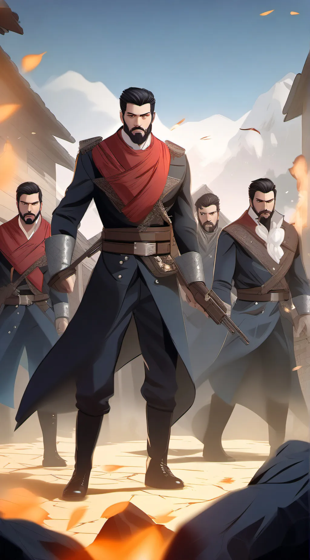 ai character: Invasion background