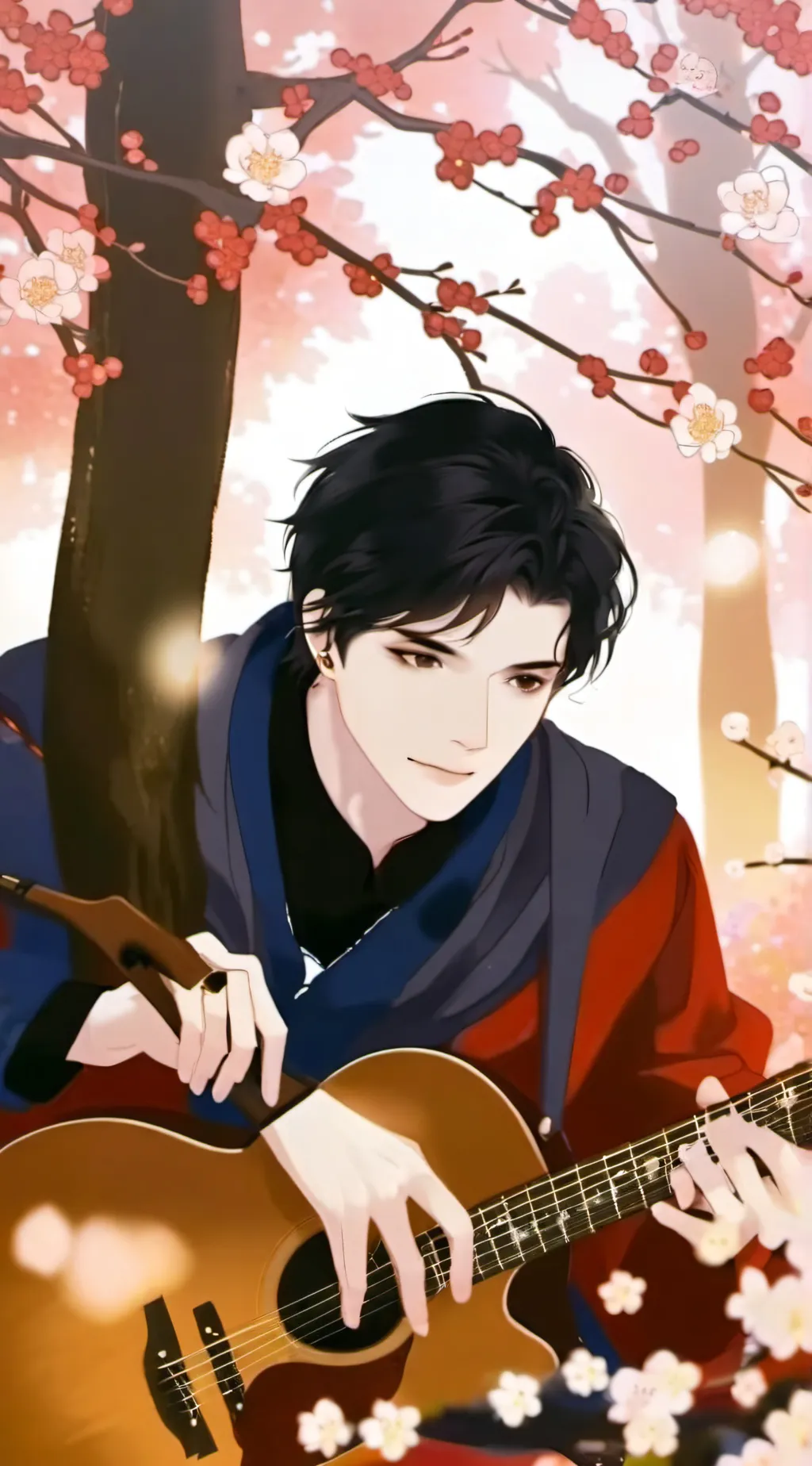 ai character: AMOR background