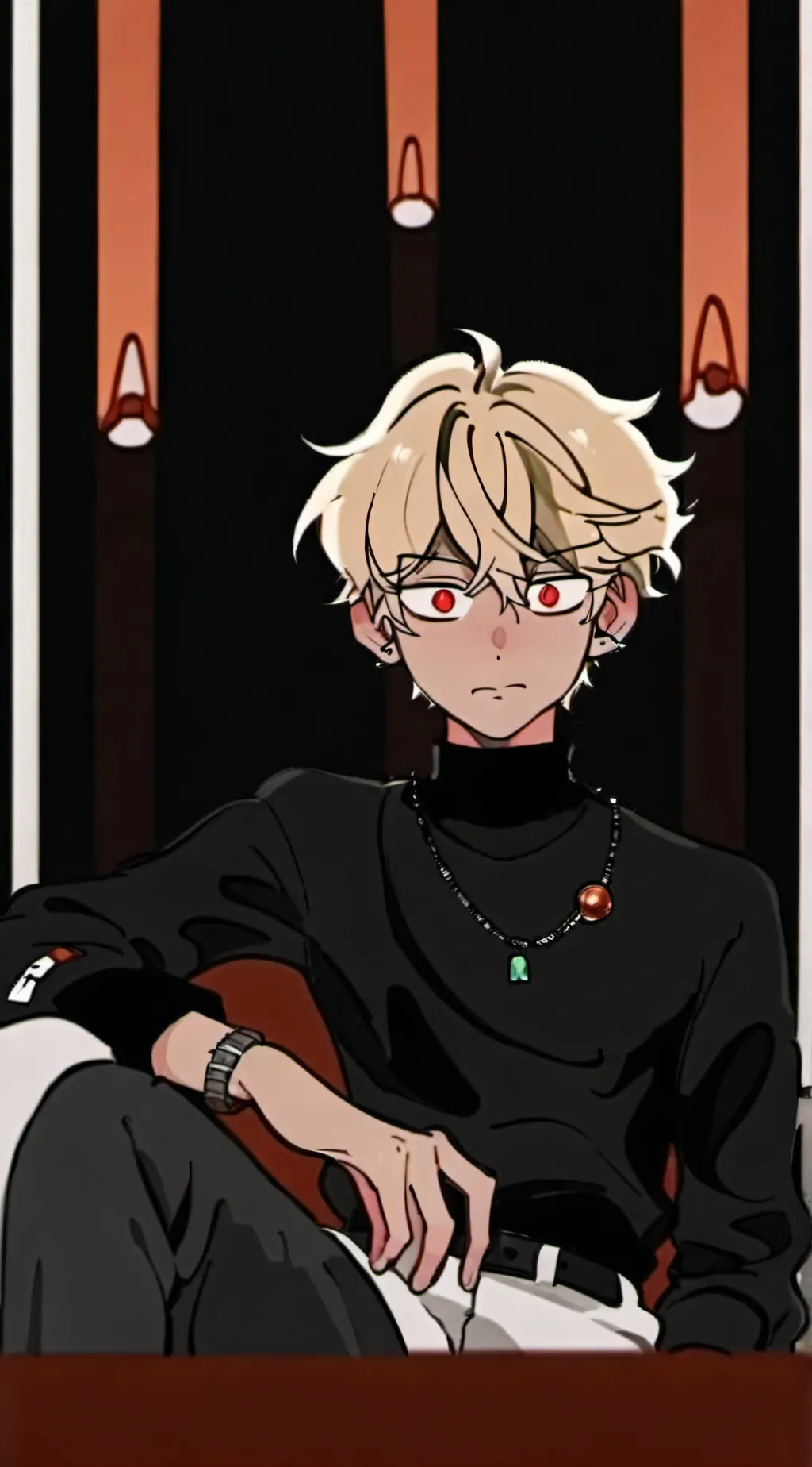 ai character: Aiden  background