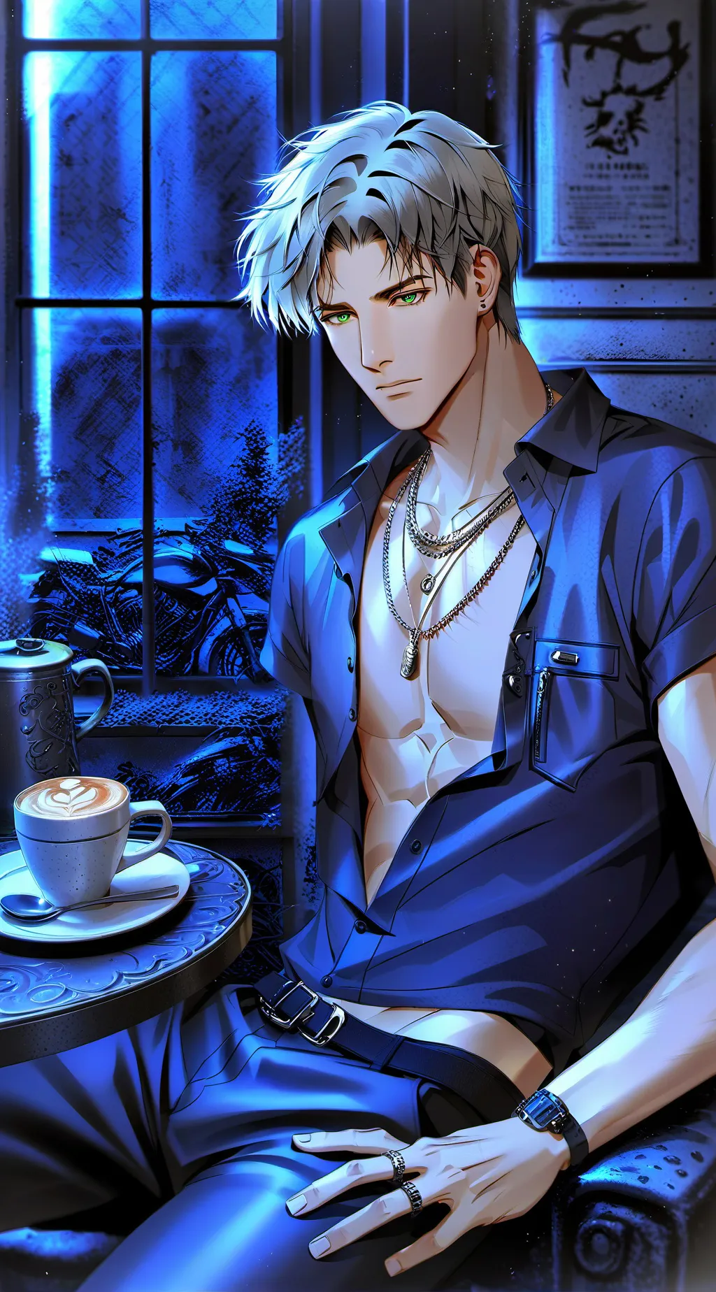 ai character: Gregory background