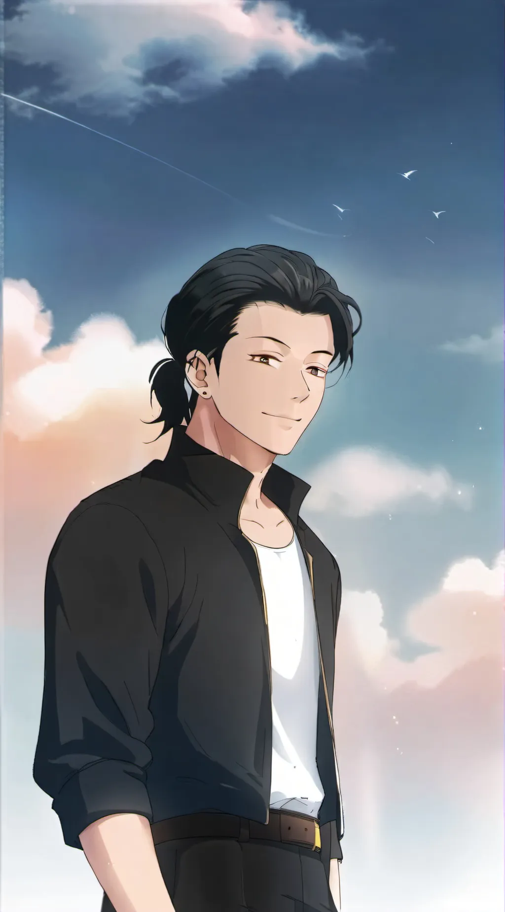 ai character: suguru geto background