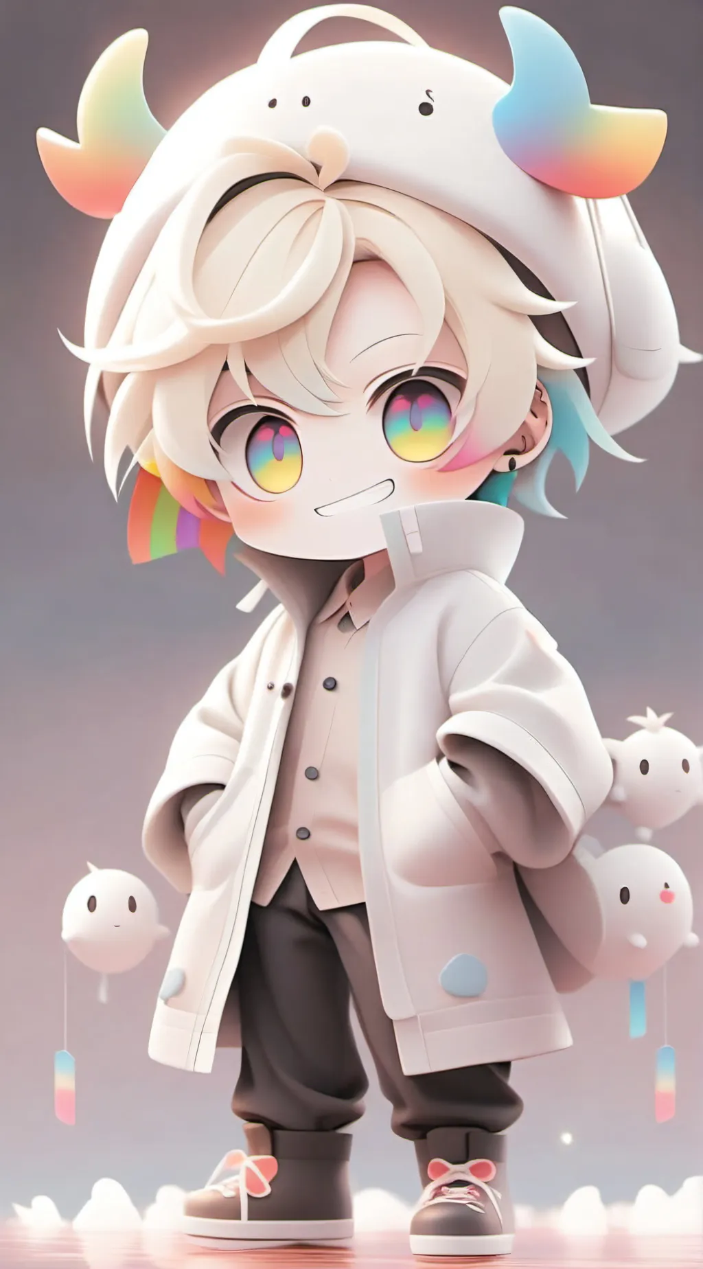 ai character: Dandy background