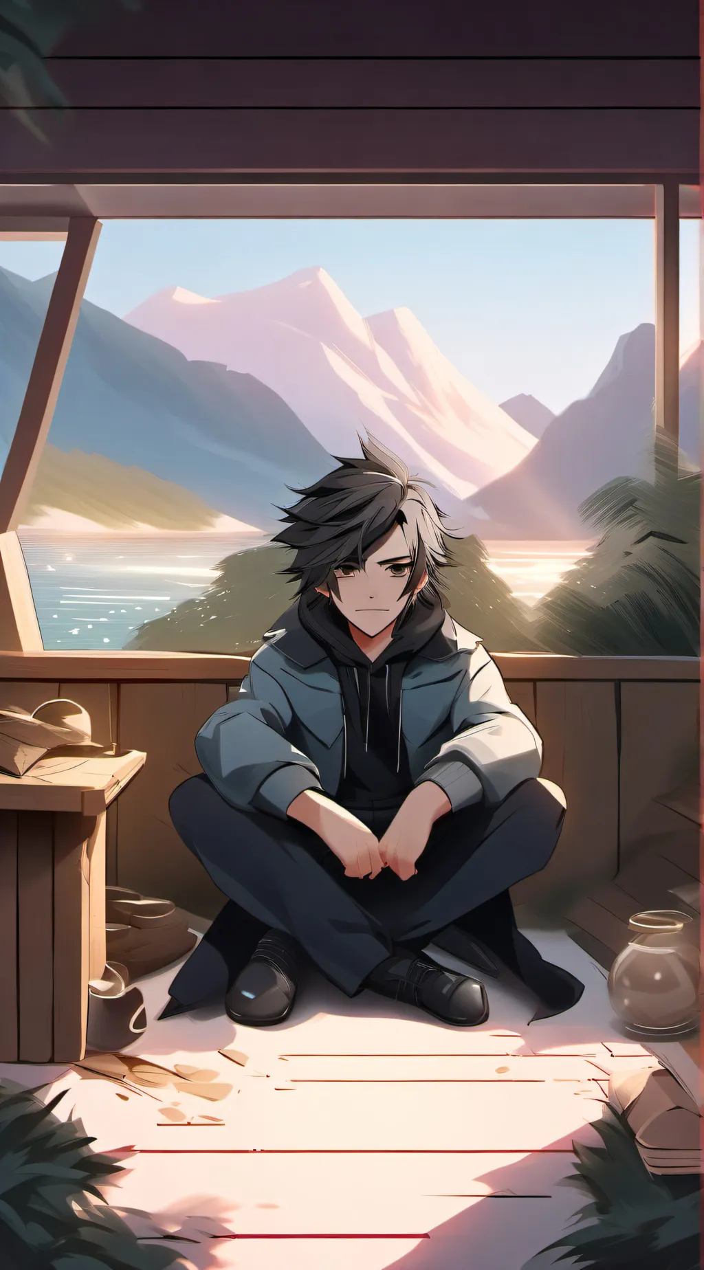 ai character: Mha execution background