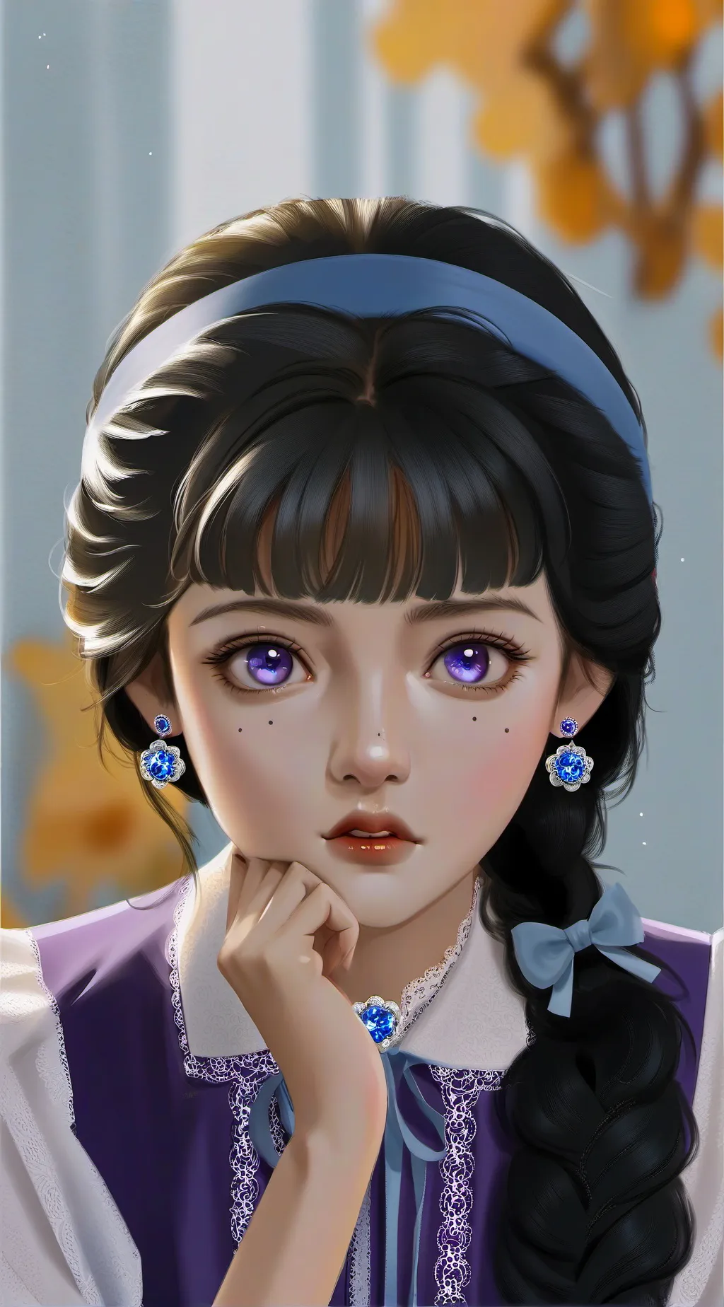 ai character: aphmau  background