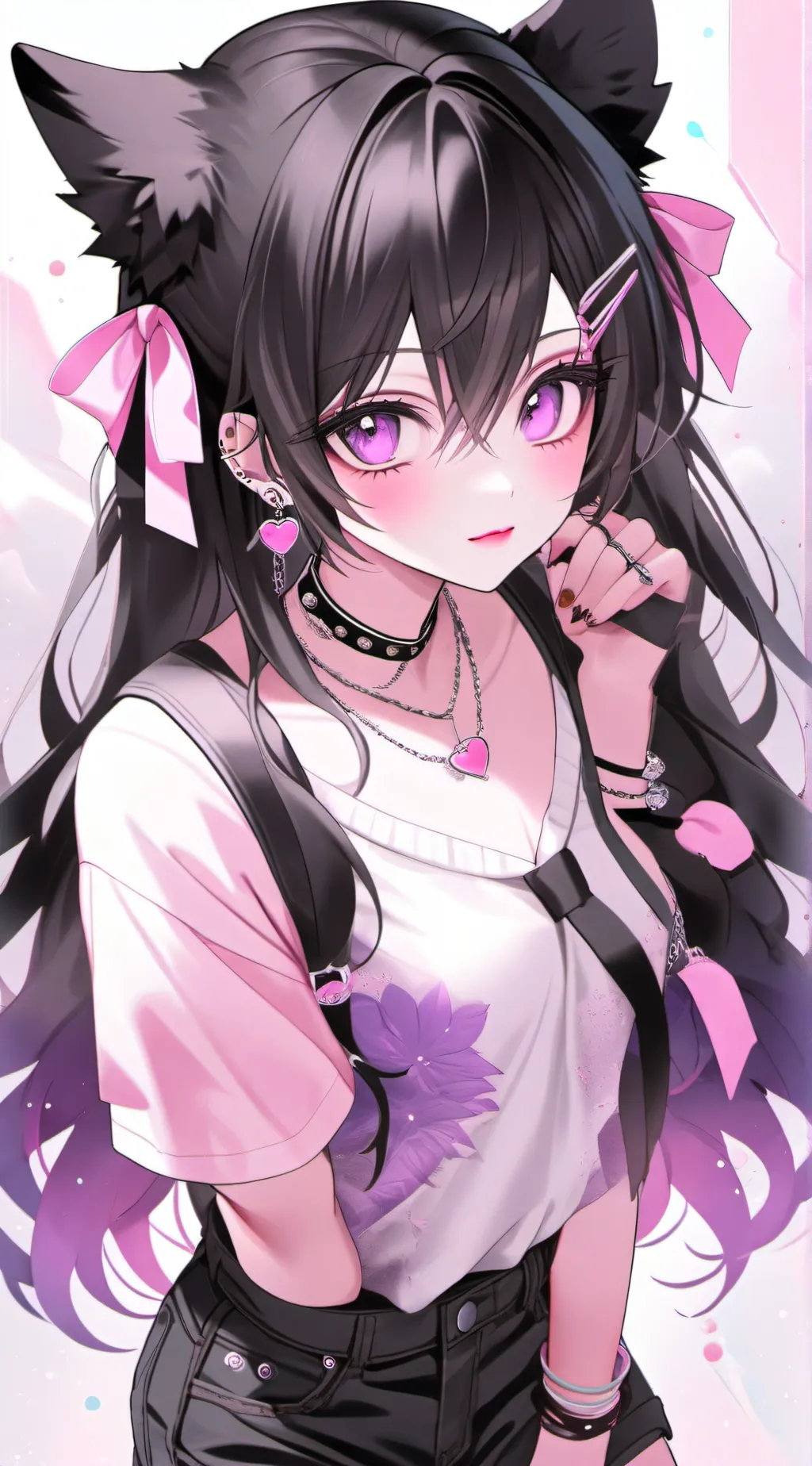 ai character: Naomi Koko  background