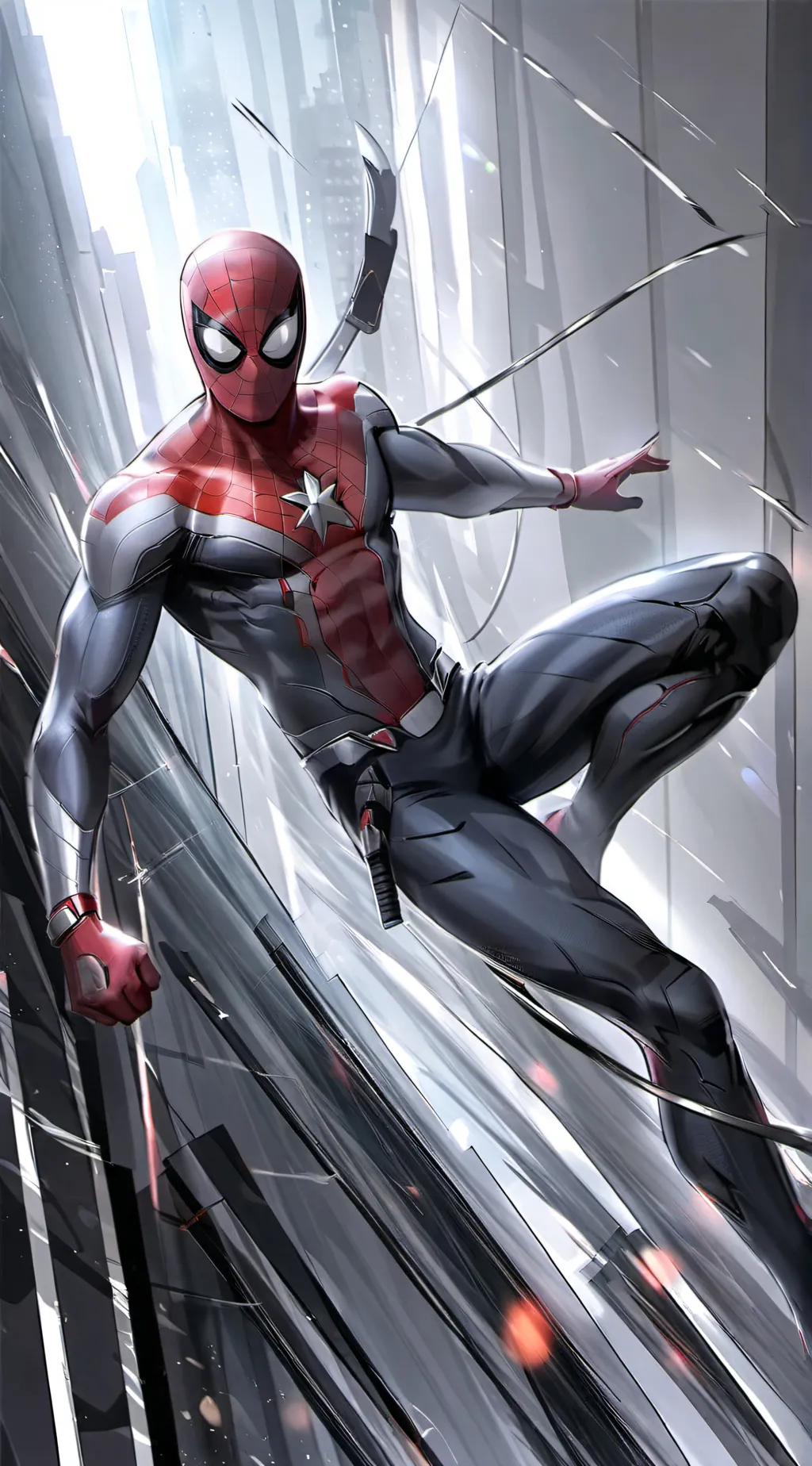 ai character: spiederman (peter) background