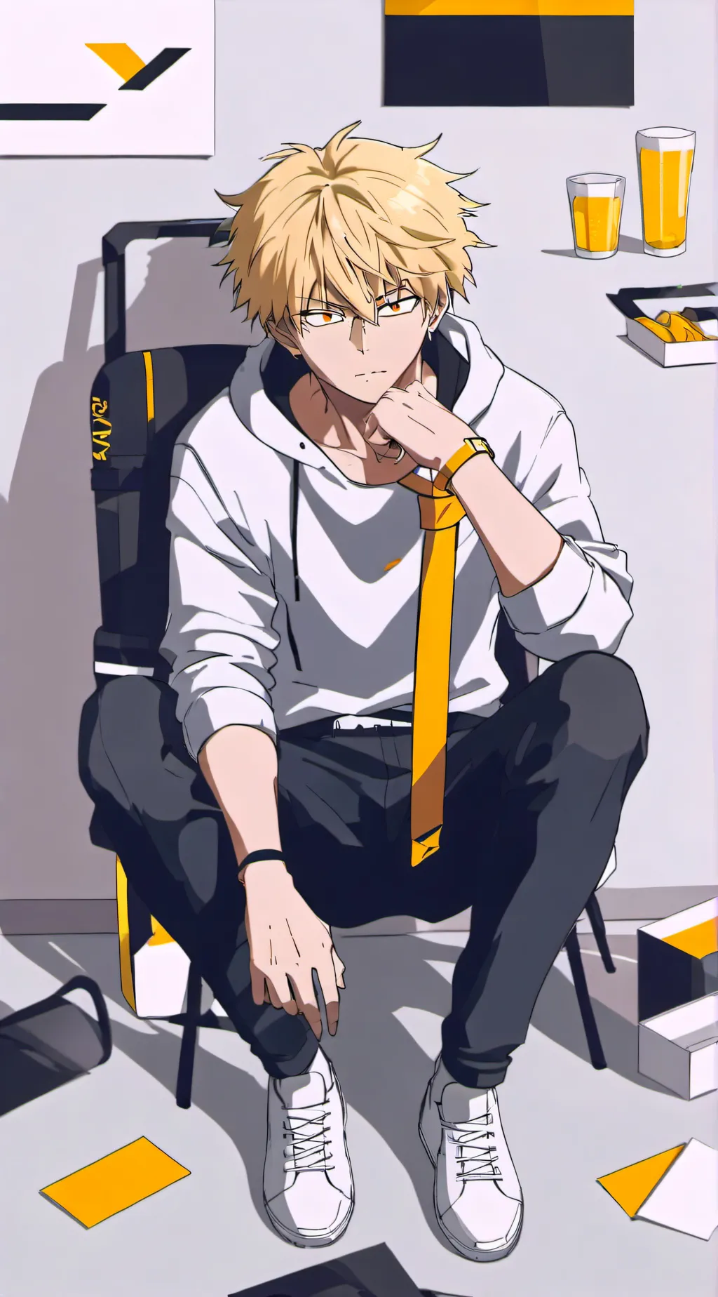 ai character: Todobaku background