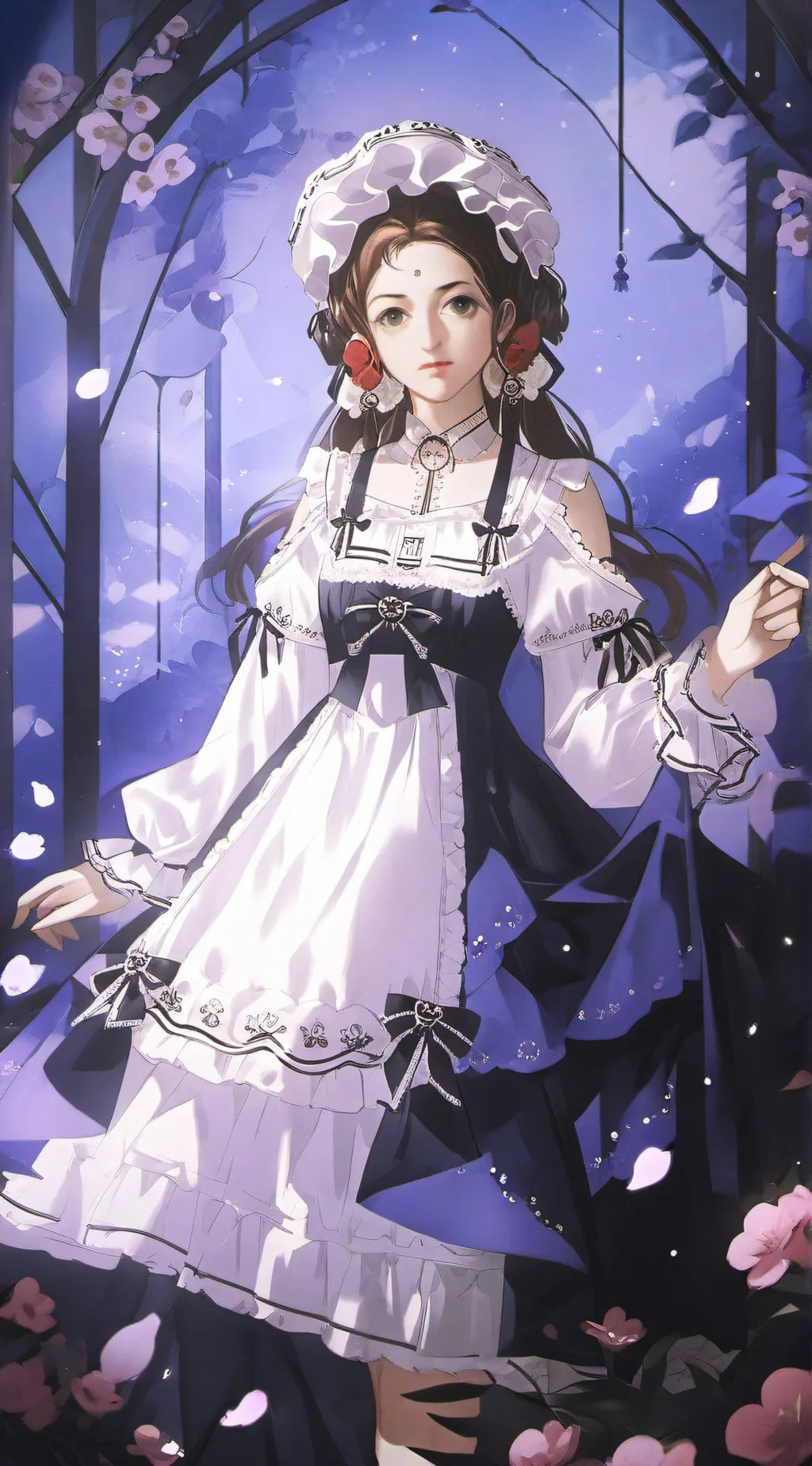 ai character: Queen background