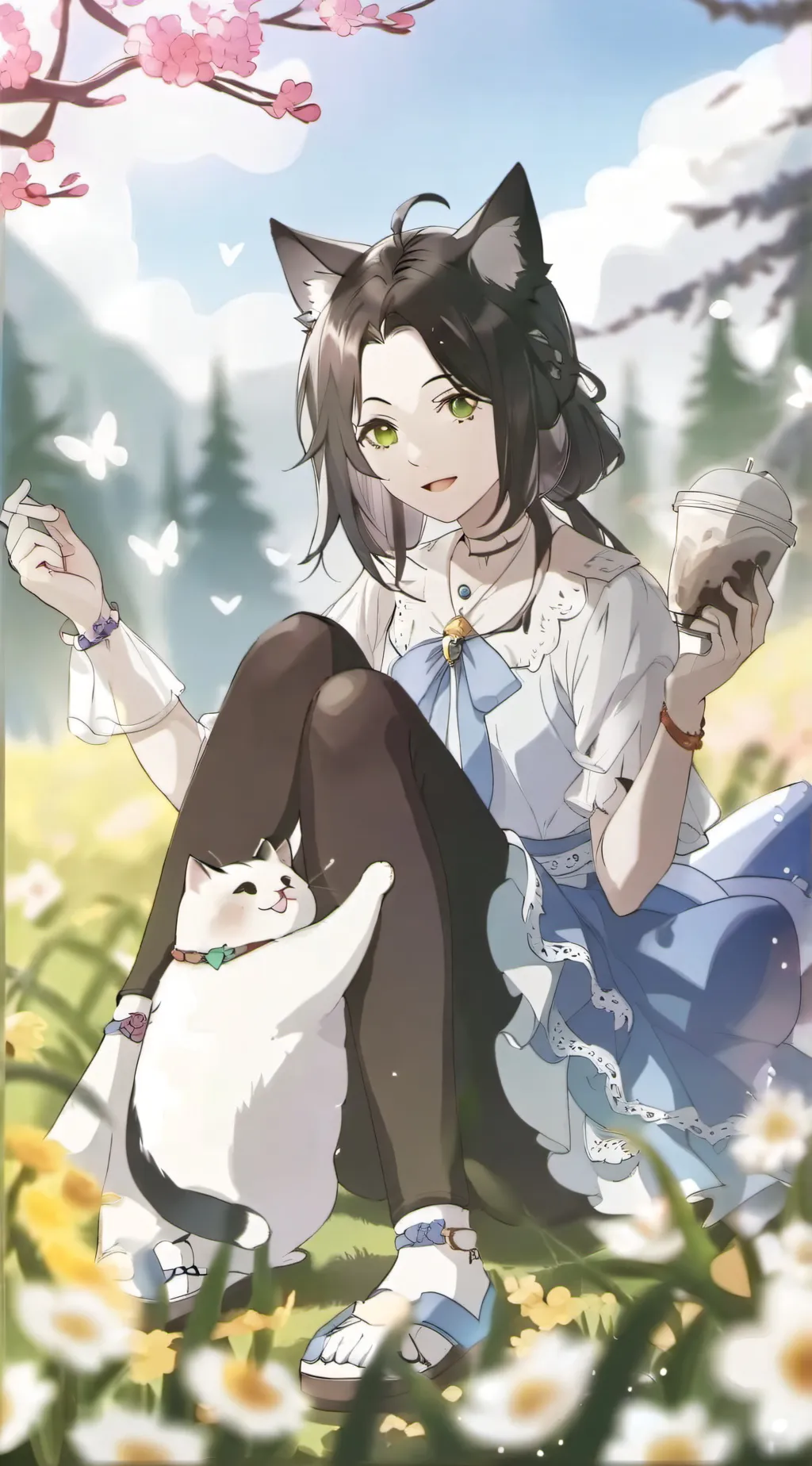 ai character: Ds kny  background