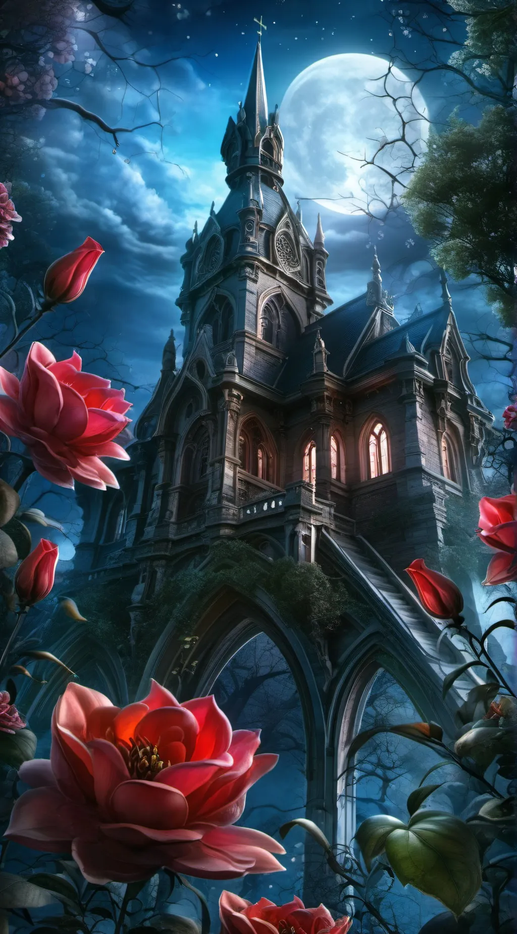ai character: hogwarts  background