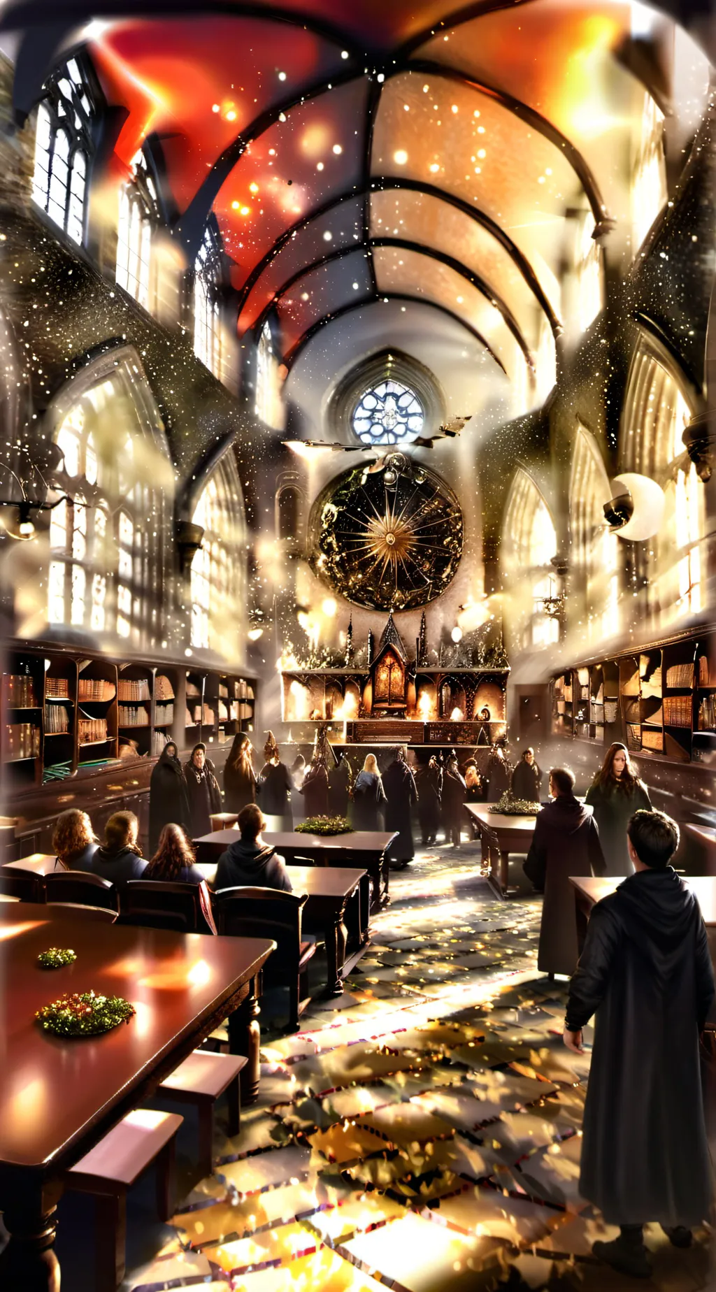 ai character: hogwarts background