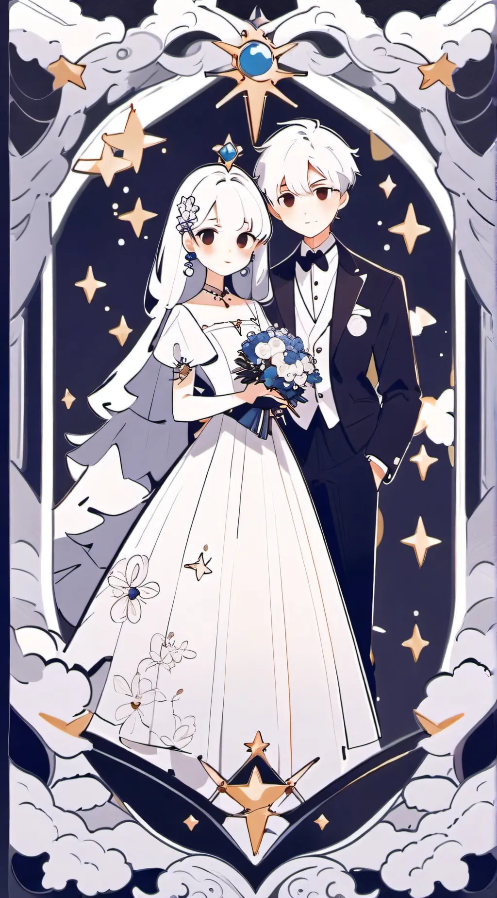 ai character: hoty background