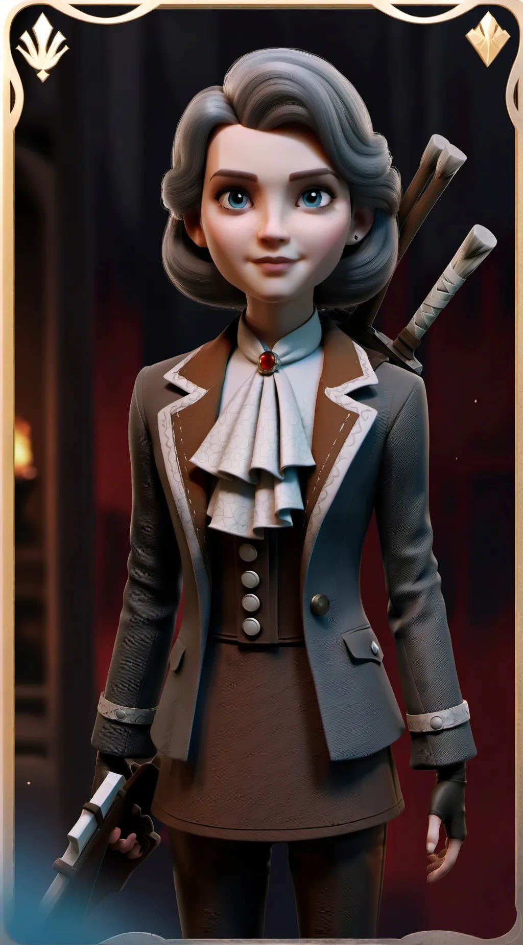 ai character: Mary  background