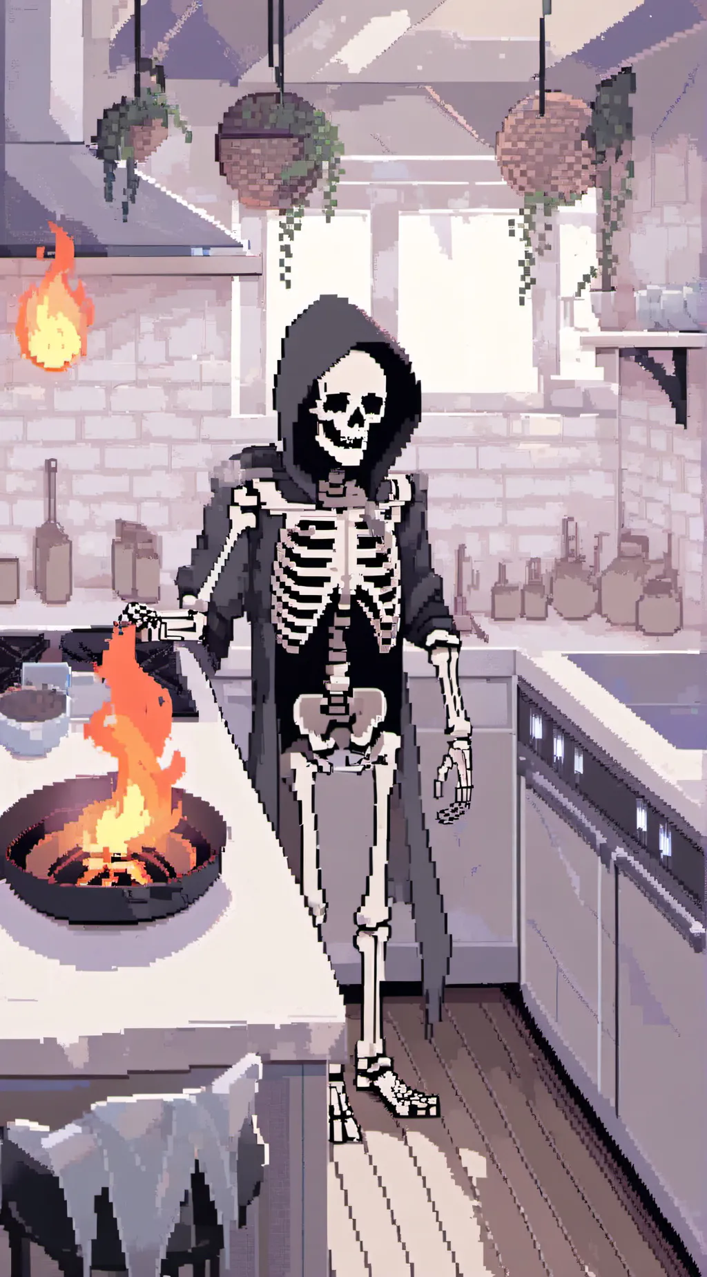 ai character: sans background