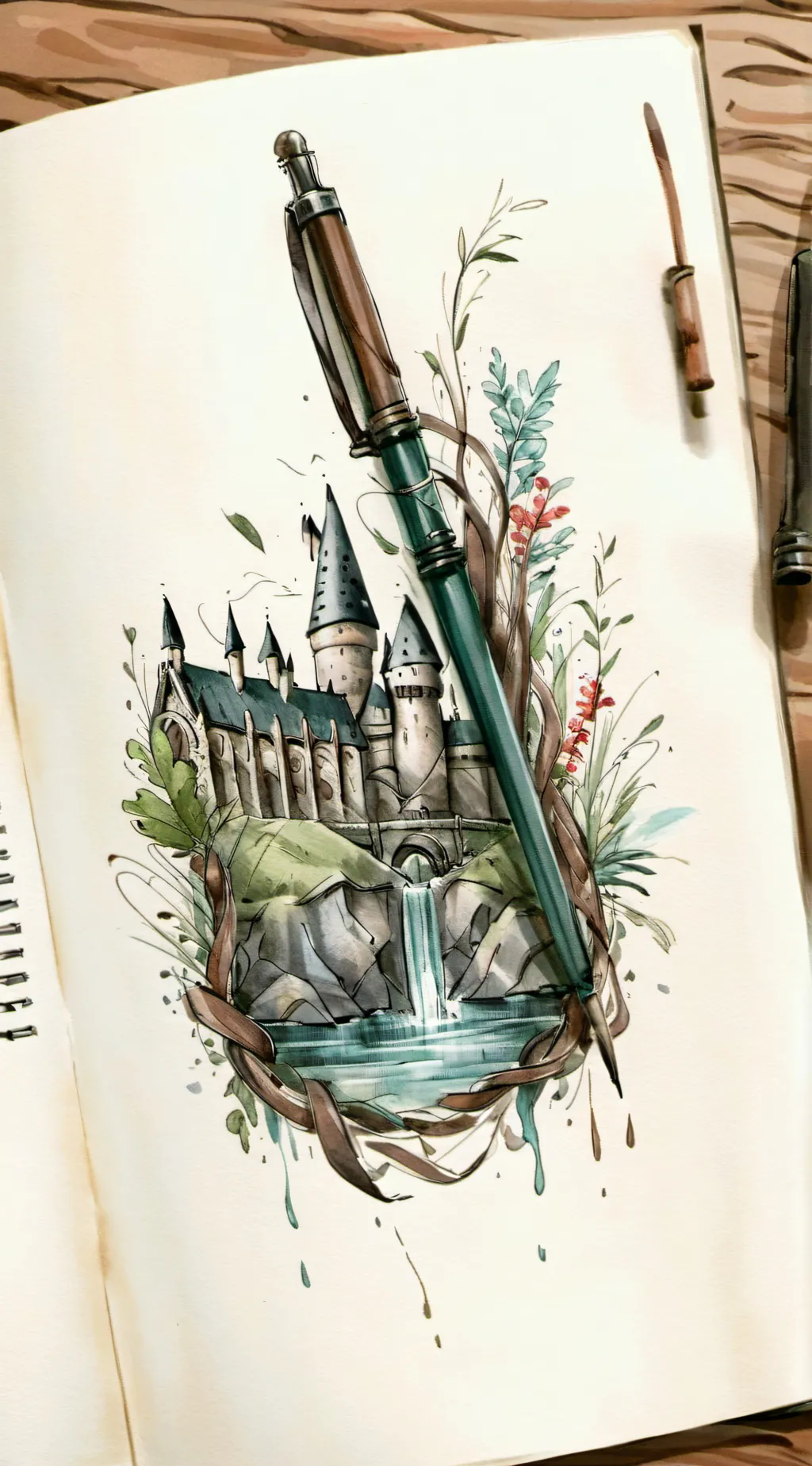 ai character: ✨💫 Hogwarts 💫✨ background