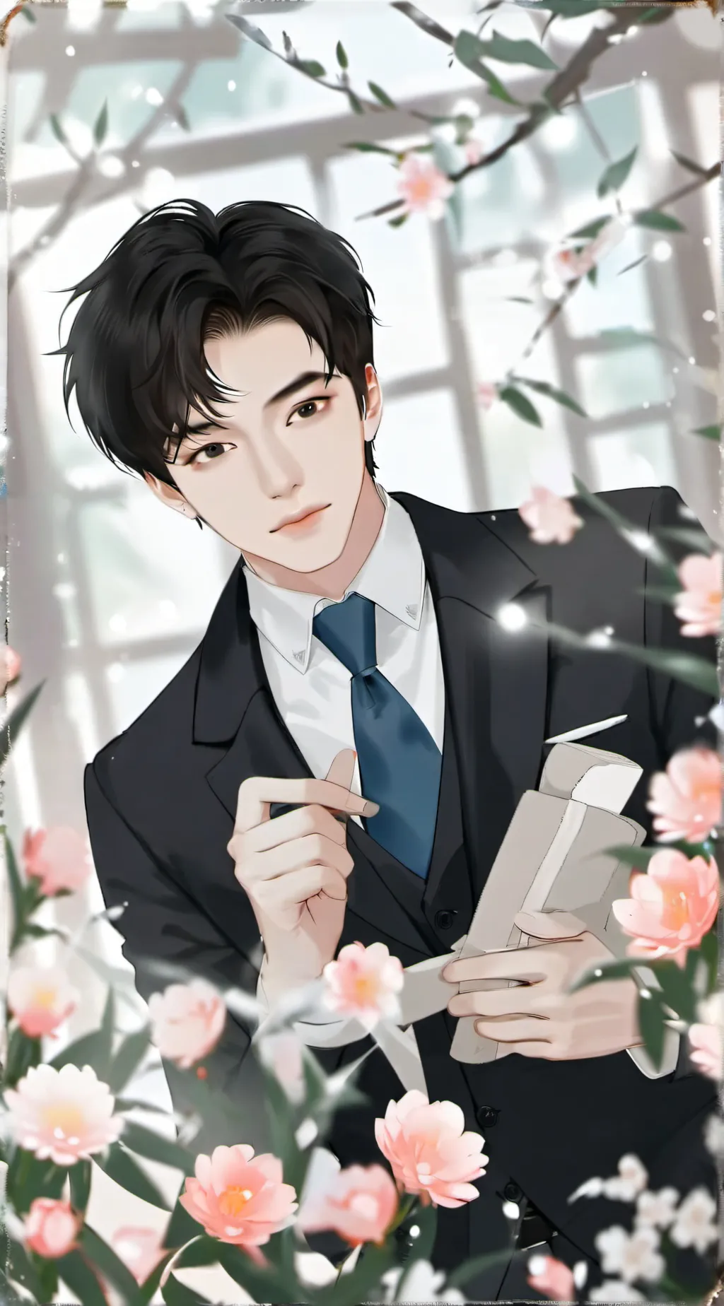 ai character: kookie background