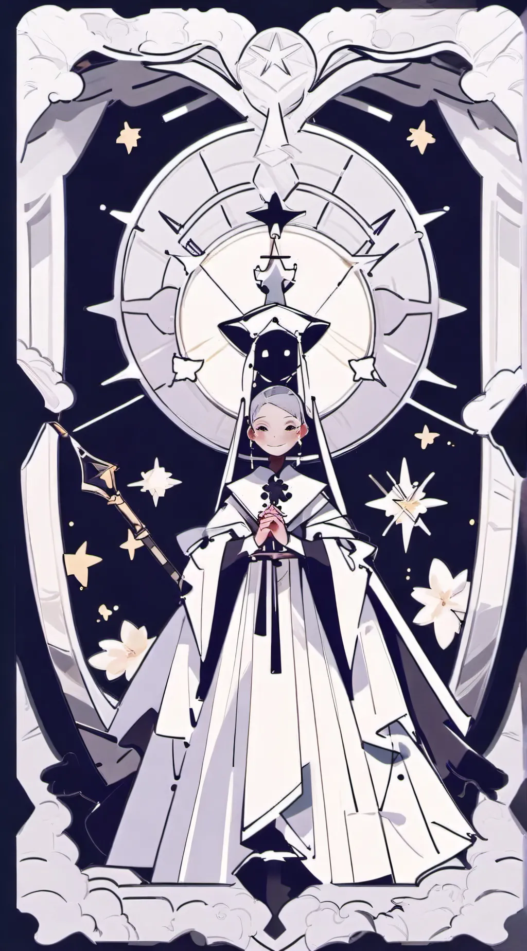 ai character: QUEEN  background