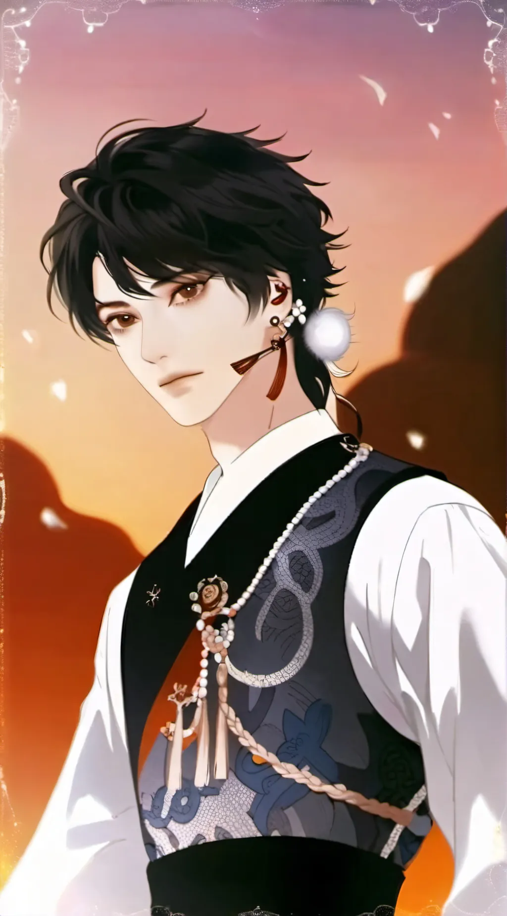 ai character: xander  background